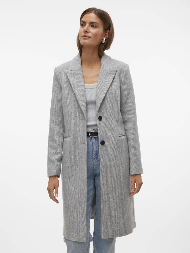 Vero Moda Langmantel »VMBLAZA HERINGBONE LONG WOOL COAT GA BOO« von Vero Moda