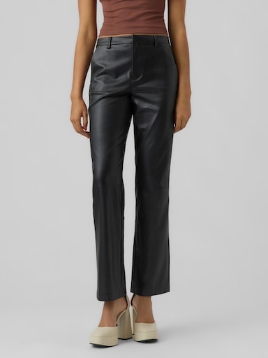 Vero Moda Lederimitathose »VMOLYMPIAZAMIRA MR STRAIGHT PL PANT NOOS« von Vero Moda