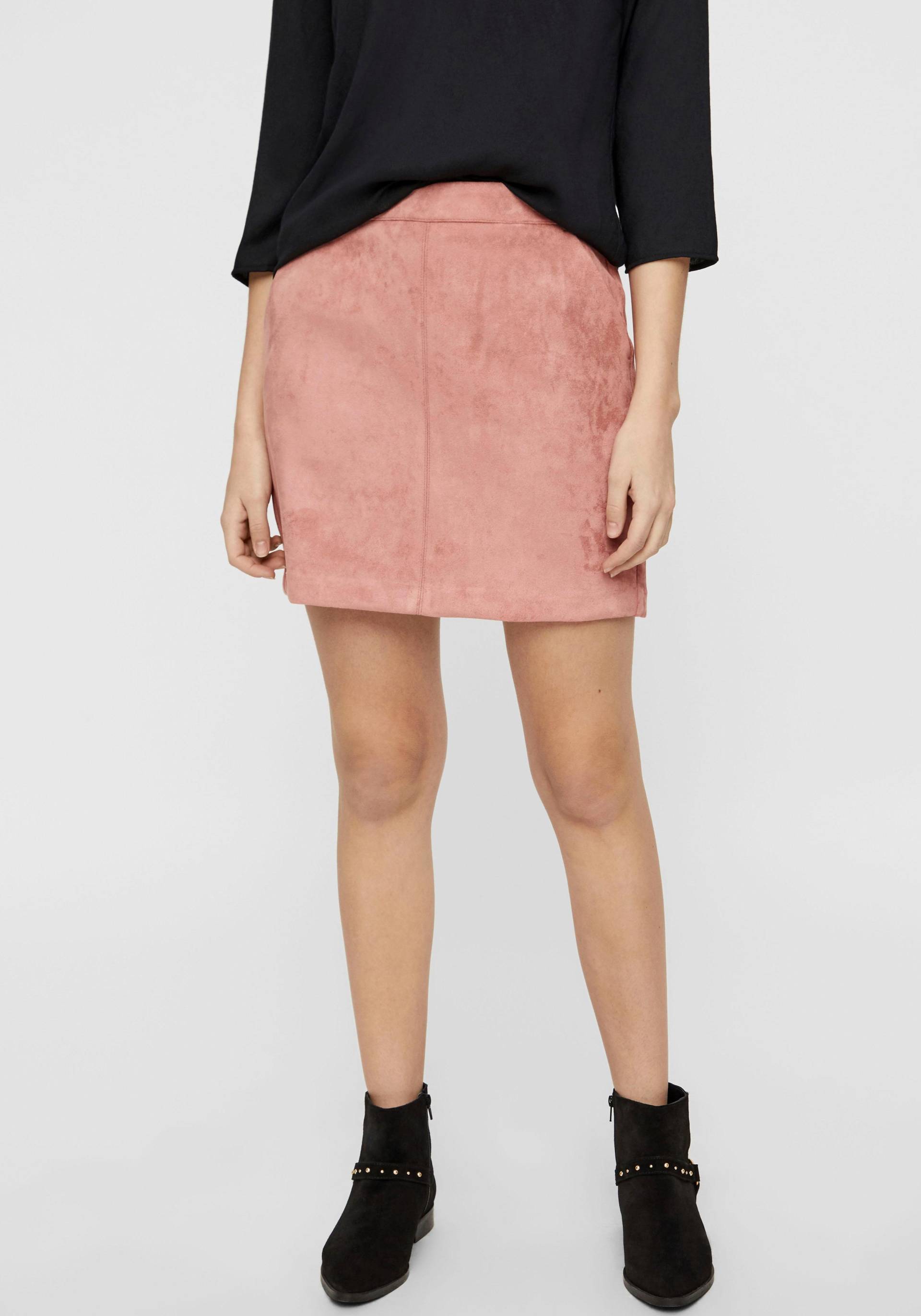 Vero Moda Lederimitatrock »VMDONNADINA FAUXSUEDE SHORT SKIRT« von Vero Moda