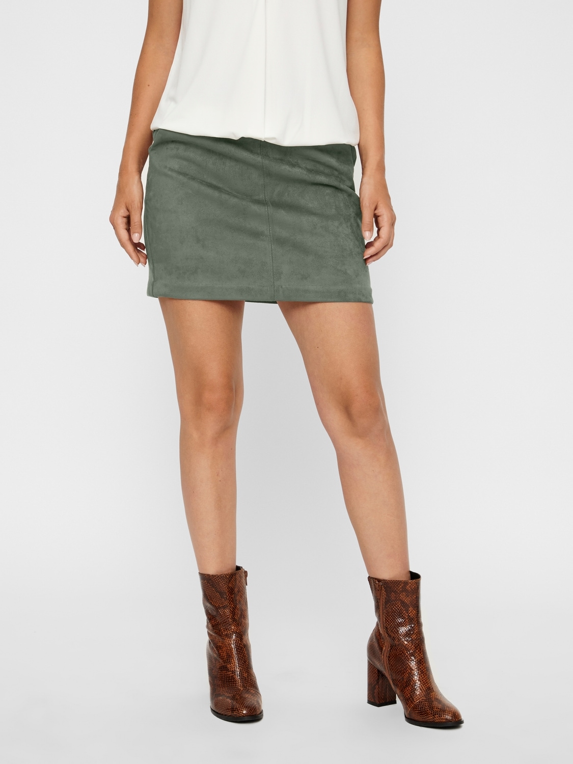 Vero Moda Lederimitatrock »VMDONNADINA FAUXSUEDE SHORT SKIRT« von Vero Moda