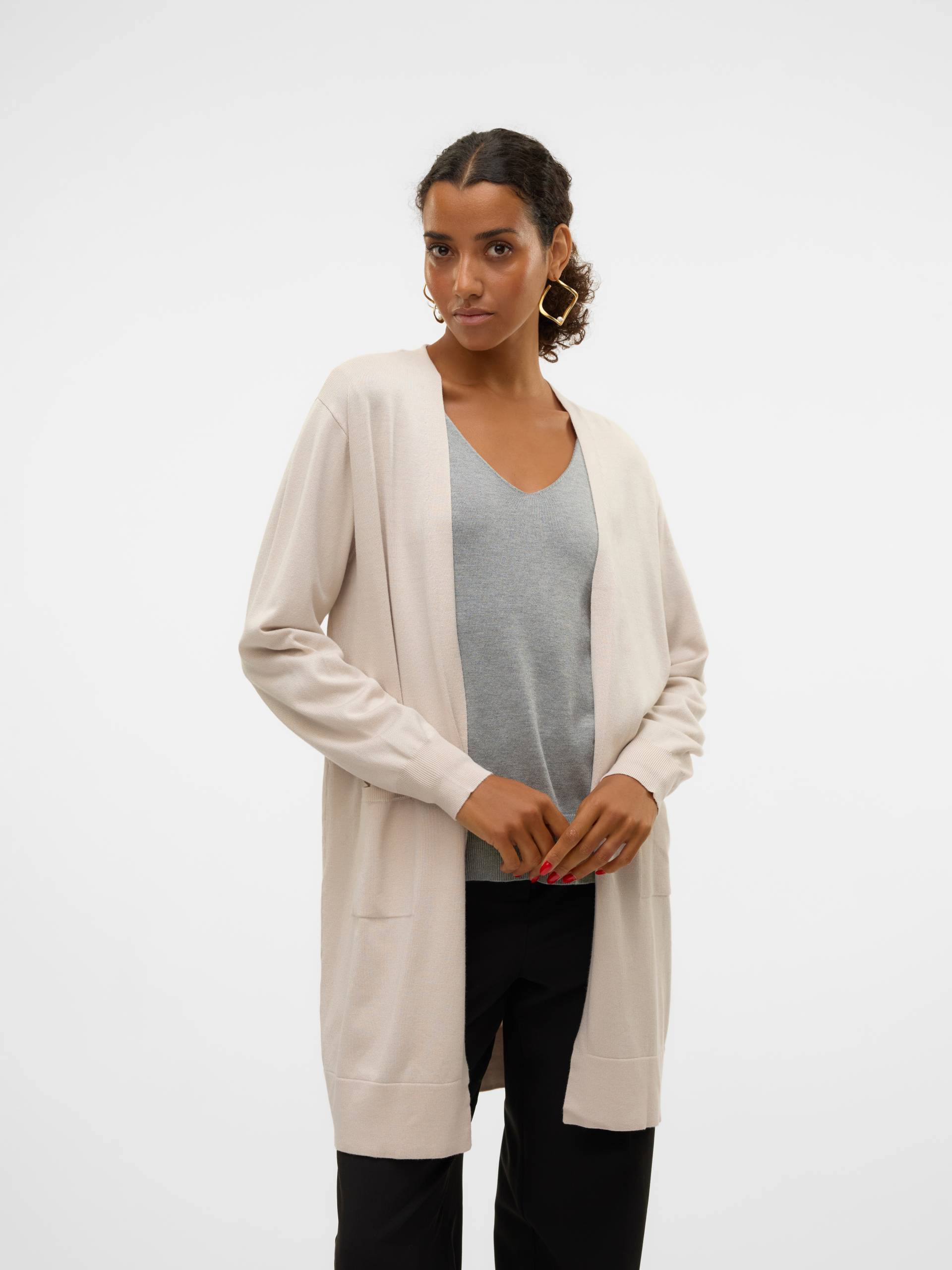 Vero Moda Longstrickjacke »VMSILJE LS OPEN CARDIGAN GA NOOS« von Vero Moda