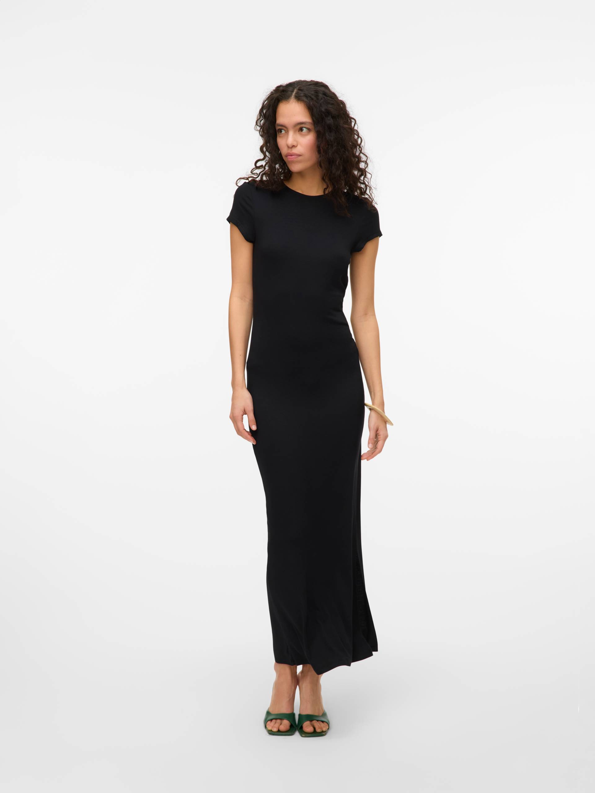 Vero Moda Maxikleid »VMSAANVI SS O-NECK ANKLE DRESS VMA NOOS« von Vero Moda