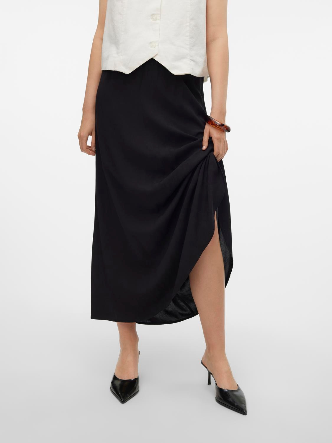 Vero Moda Maxirock »VMALBA ANKLE SKIRT WVN GA NOOS« von Vero Moda