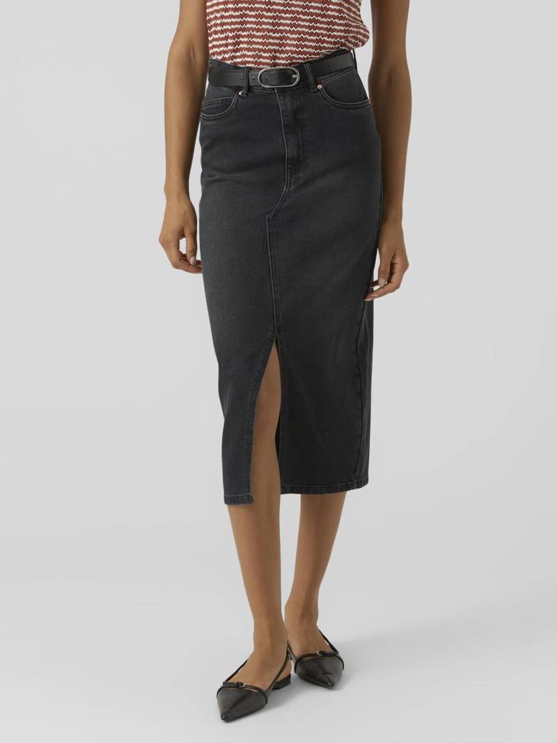 Vero Moda Maxirock »VMVERI HR CALF DENIM SKIRT GA NOOS« von Vero Moda