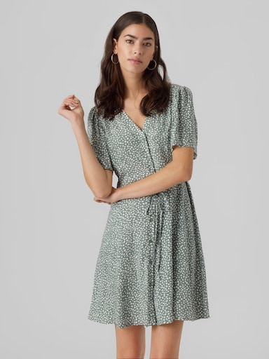 Vero Moda Minikleid »VMALBA SS SHORT DRESS WVN NOOS« von Vero Moda