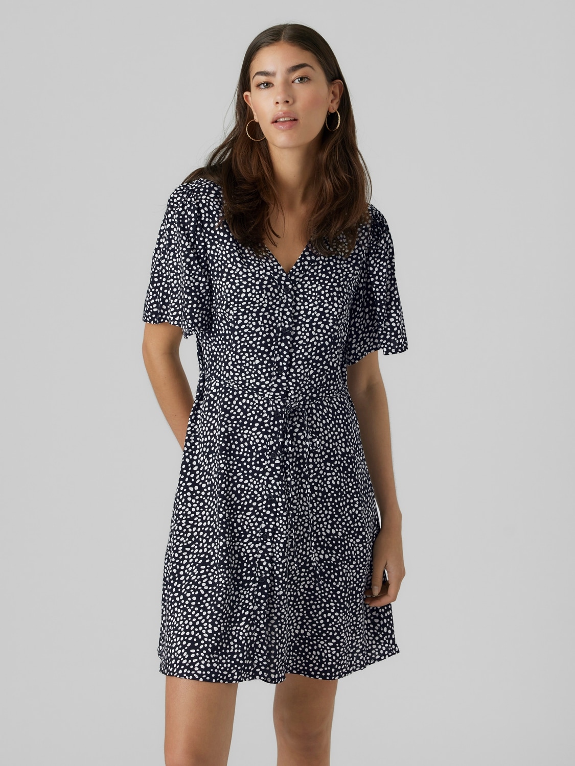 Vero Moda Minikleid »VMALBA SS SHORT DRESS WVN NOOS« von Vero Moda