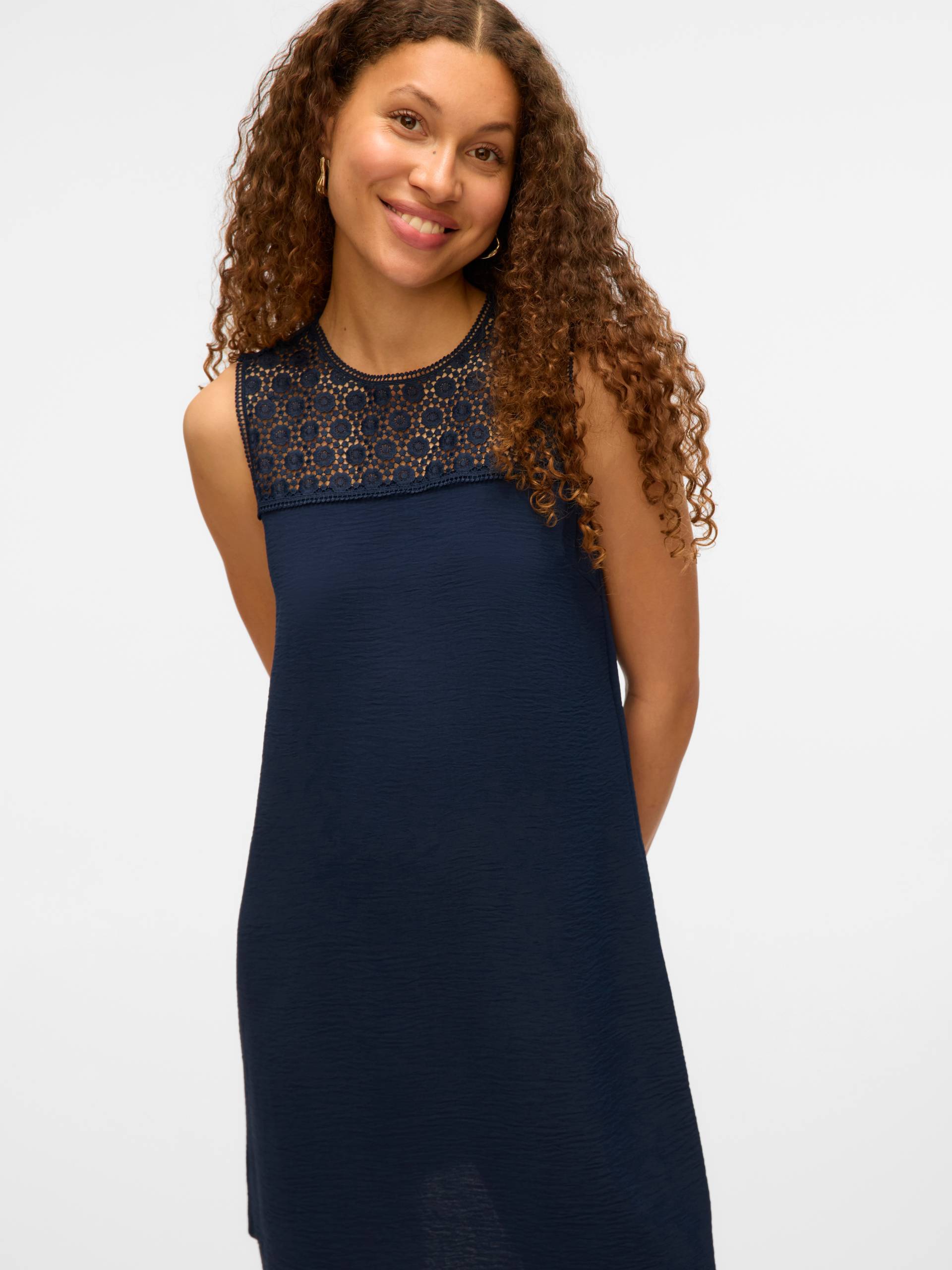 Vero Moda Minikleid »VMALVA CROCHET SHORT DRESS WVN GA« Vero Moda Minikleid »VMALVA CROCHET SHORT DRESS WVN GA« von Vero Moda