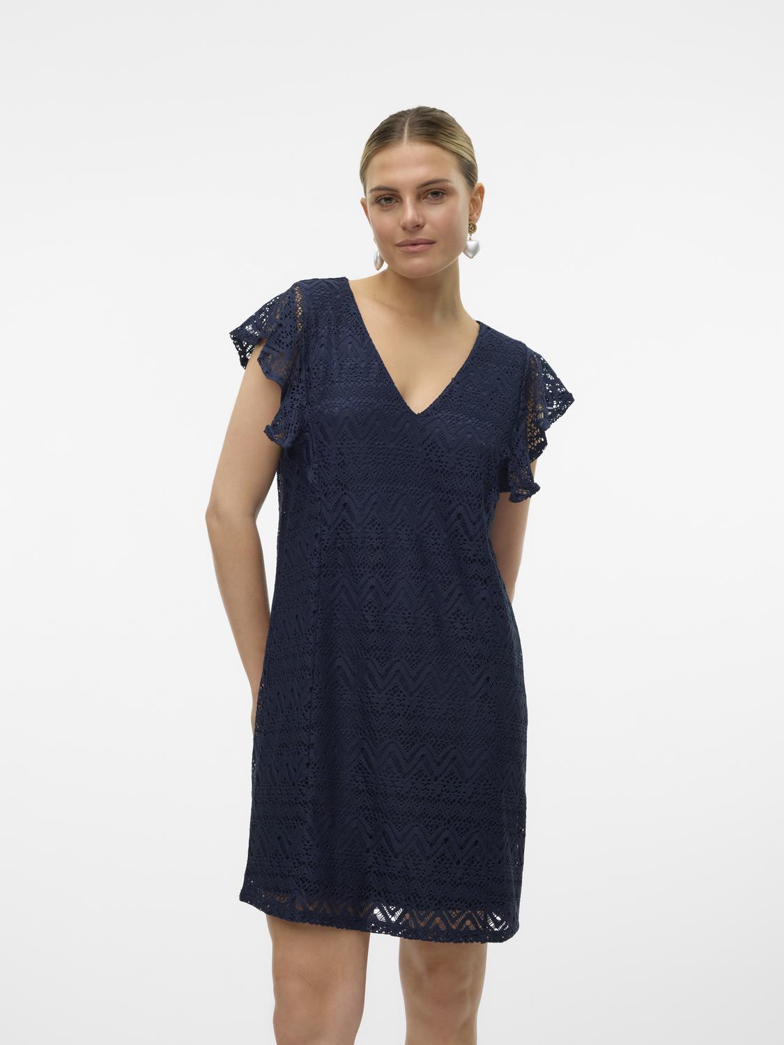 Vero Moda Minikleid »VMMAYA SHORT FRILL DRESS JRS SPE« von Vero Moda