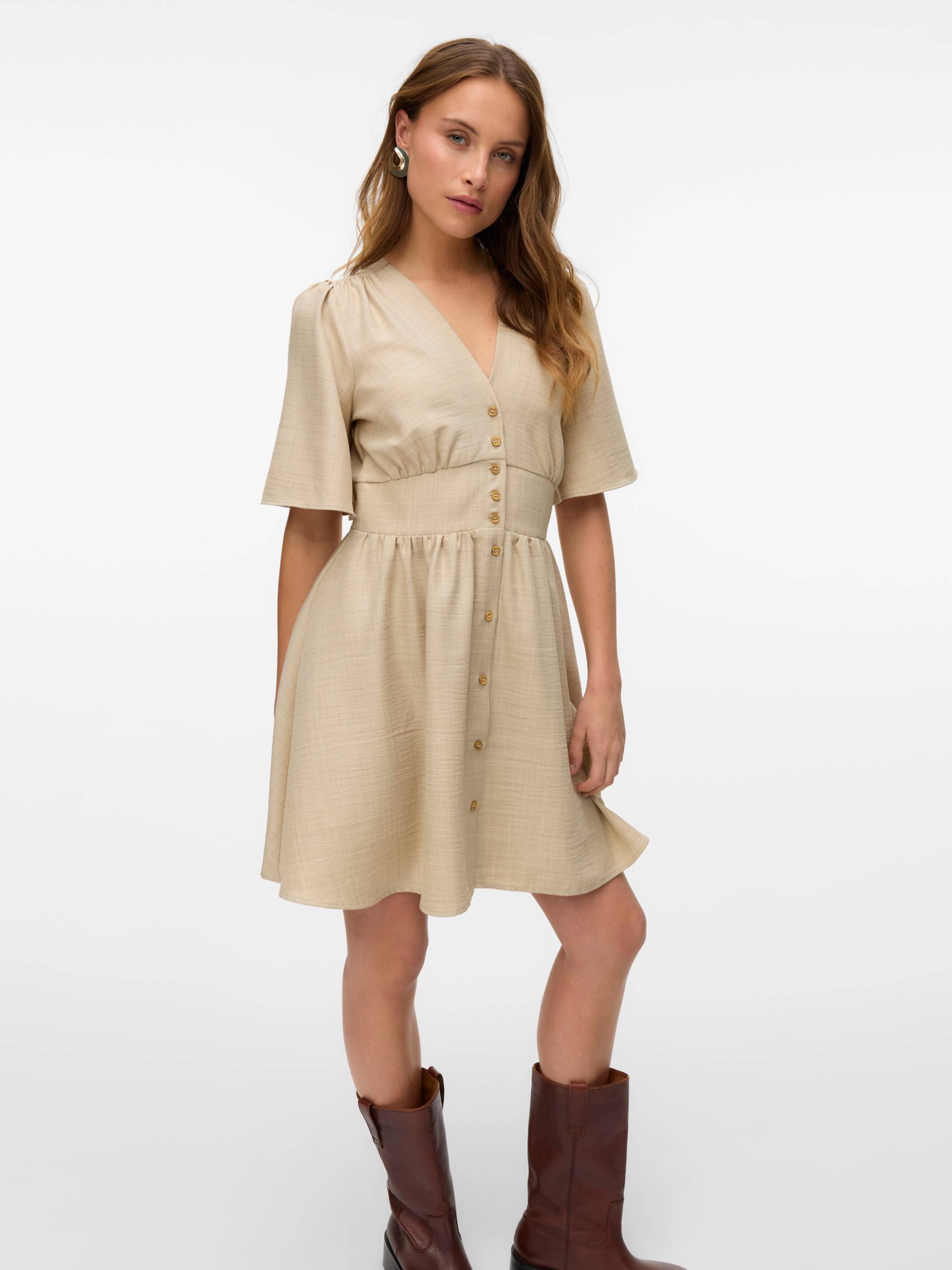 Vero Moda Minikleid »VMMELANEY 2/4 SHORT DRESS WVN NOOS« Vero Moda Minikleid »VMMELANEY 2/4 SHORT DRESS WVN NOOS« von Vero Moda