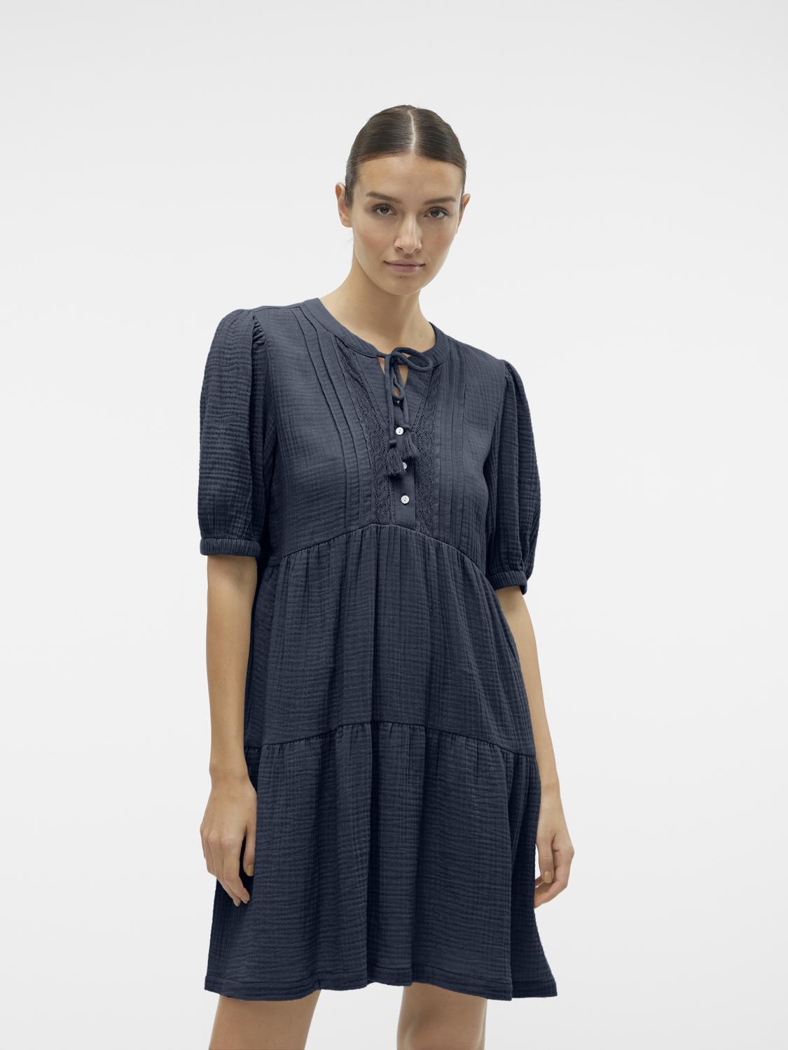 Vero Moda Minikleid »VMNATALI 2/4 LACE SHORT DRESS WVN GA SPE« von Vero Moda