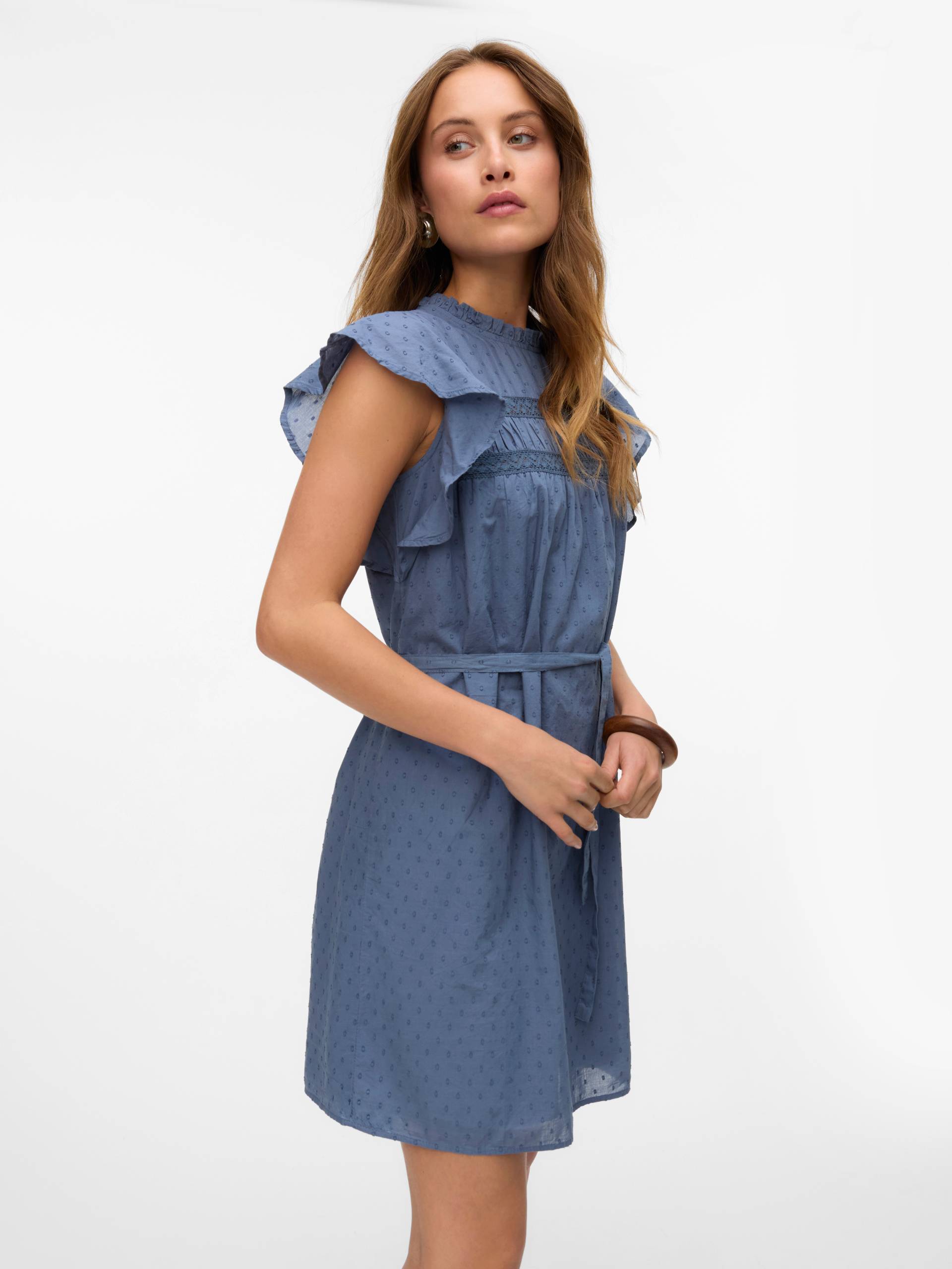 Vero Moda Minikleid »VMTRINE SL SHORT LACE DRESS WVN GA NOOS« Vero Moda Minikleid »VMTRINE SL SHORT LACE DRESS WVN GA NOOS« von Vero Moda