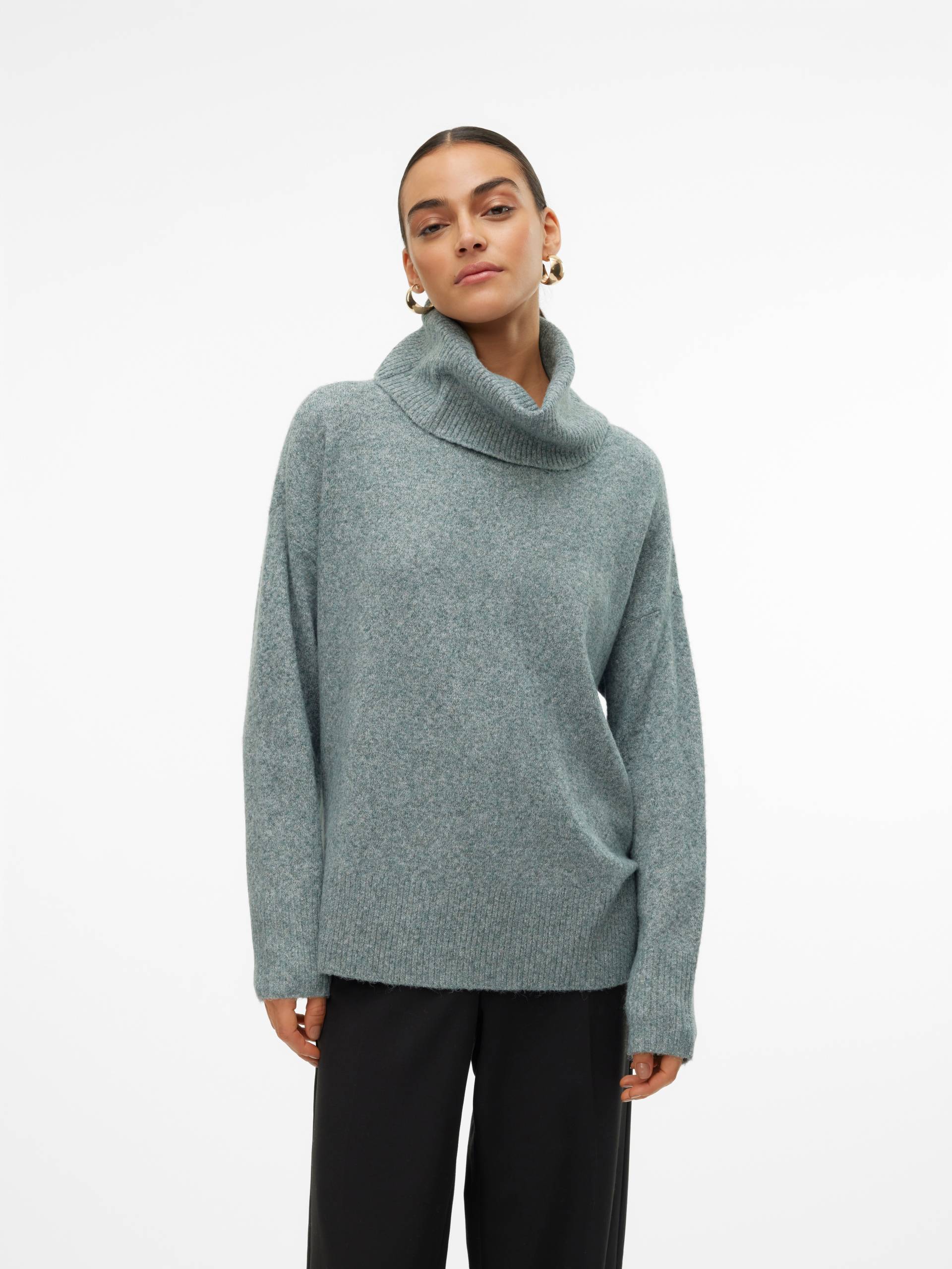 Vero Moda Rollkragenpullover »VMDOFFY LS COWLNECK BLOUSE GA NOOS« von Vero Moda