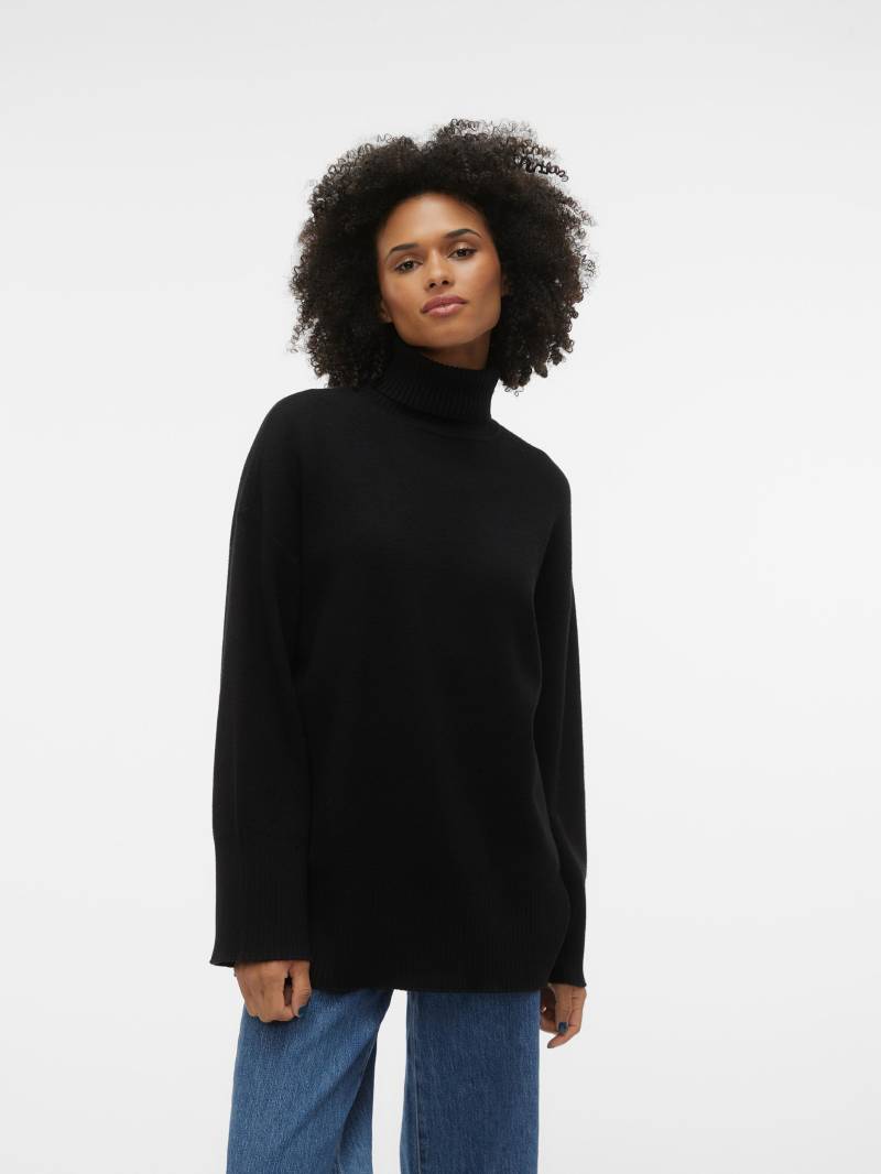 Vero Moda Rollkragenpullover »VMGOLDNEEDLE WIDE LS LONG ROLLNECK PULL.« von Vero Moda