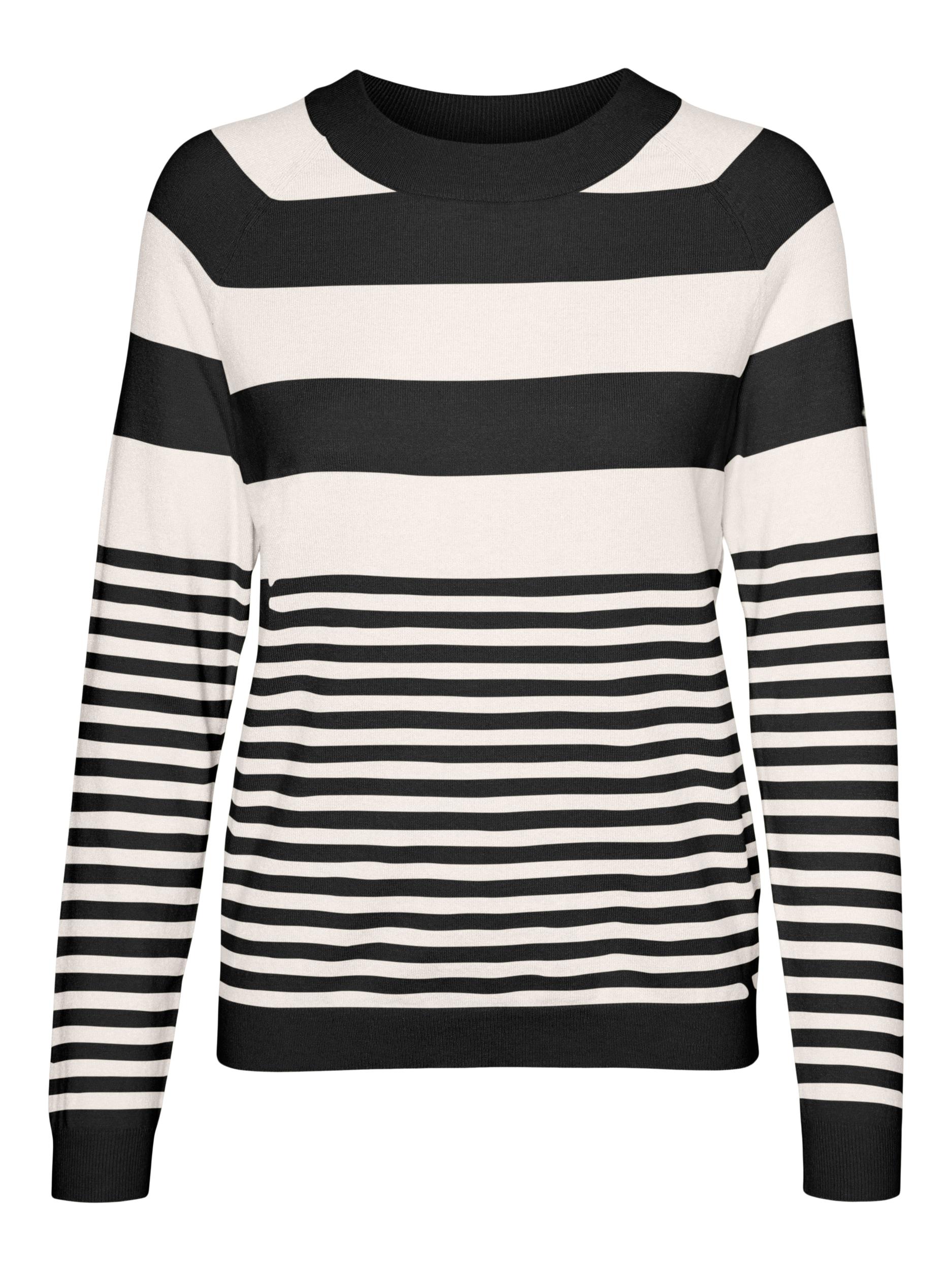 Vero Moda Rundhalspullover »VMHAPPINESS LS RAGLAN PULLOVE GA BOO REP« von Vero Moda