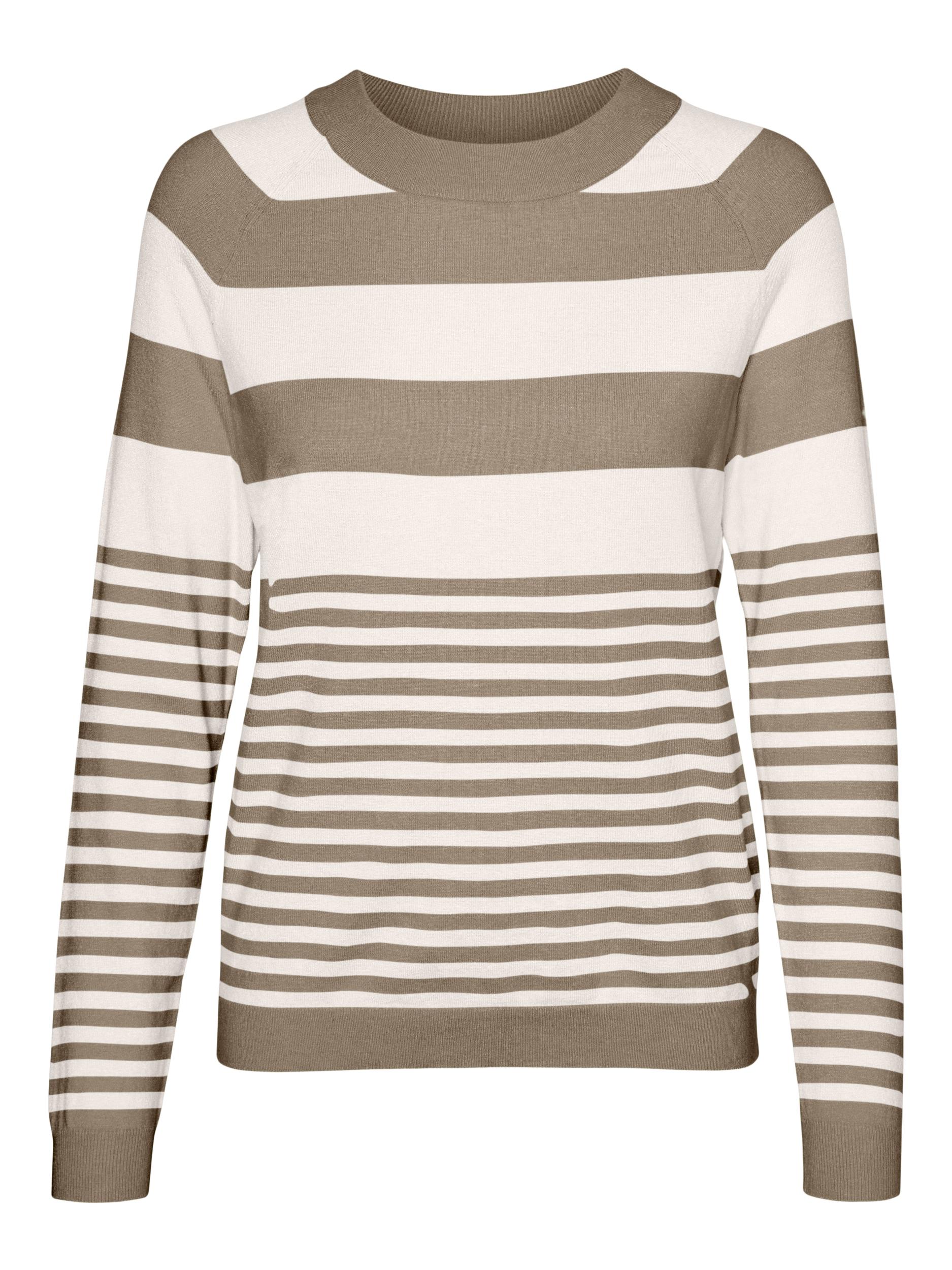 Vero Moda Rundhalspullover »VMHAPPINESS LS RAGLAN PULLOVE GA BOO REP« von Vero Moda