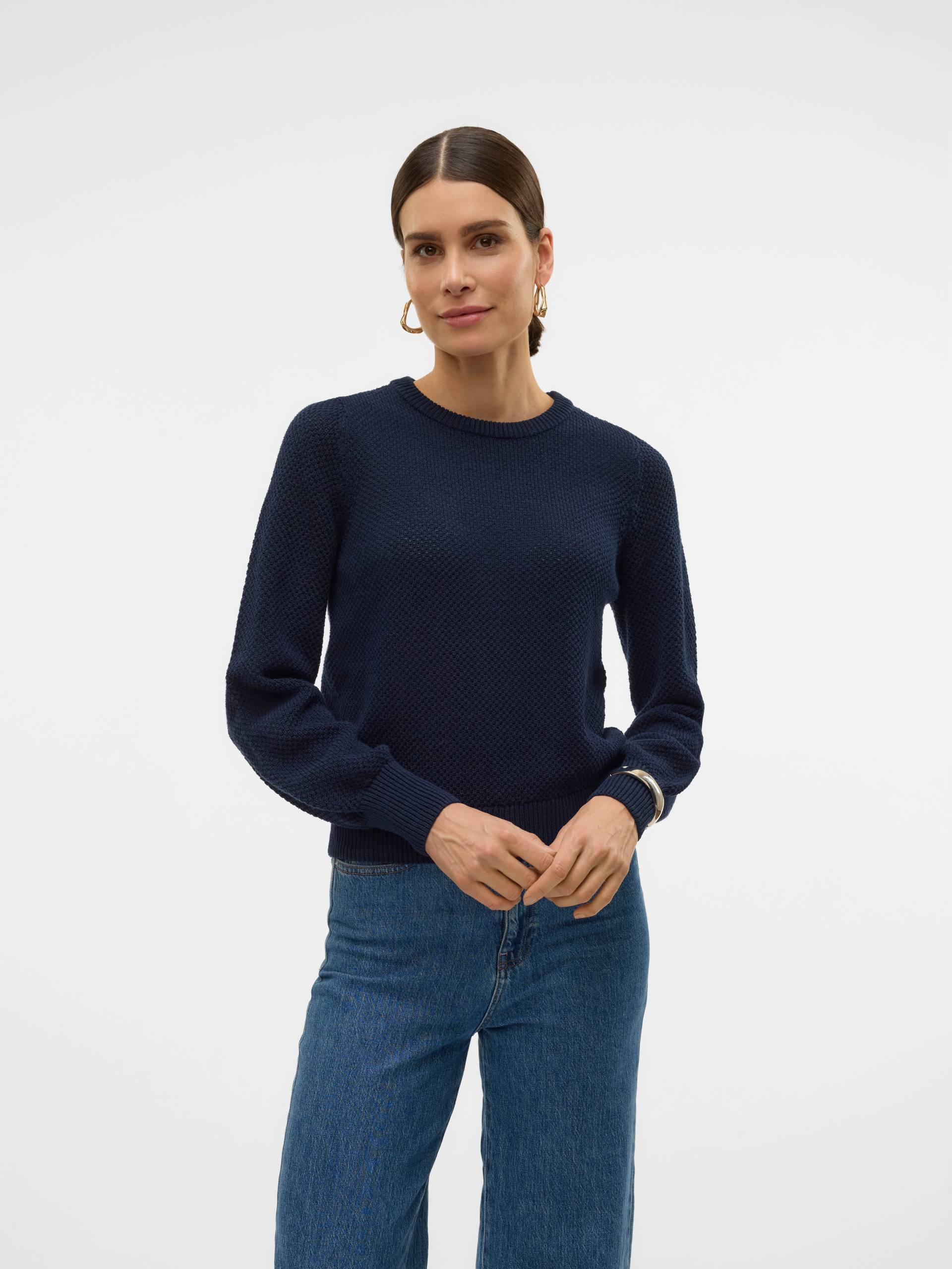 Vero Moda Rundhalspullover »VMAMAZING LS O-NECK PULLOVER BOO« von Vero Moda