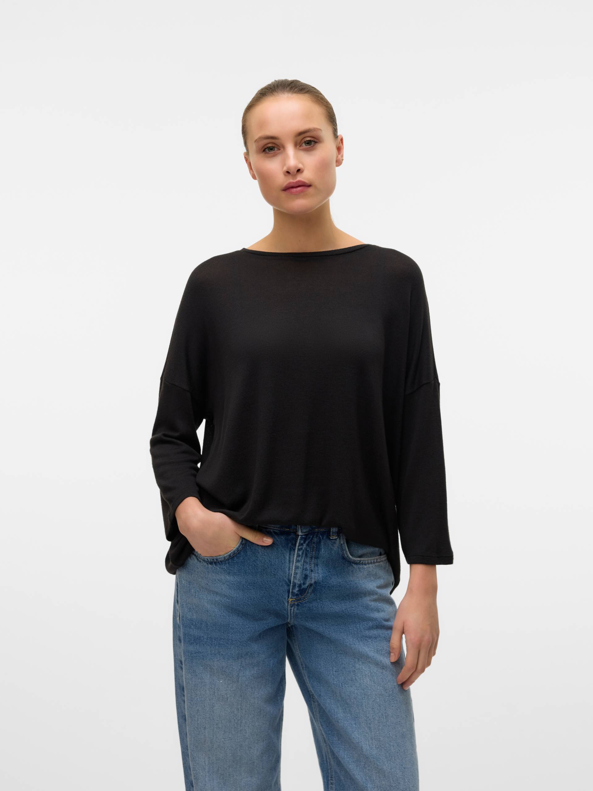 Vero Moda Rundhalspullover »VMBRIANNA 3/4 PULLOVER BOO REP« Vero Moda Rundhalspullover »VMBRIANNA 3/4 PULLOVER BOO REP« von Vero Moda
