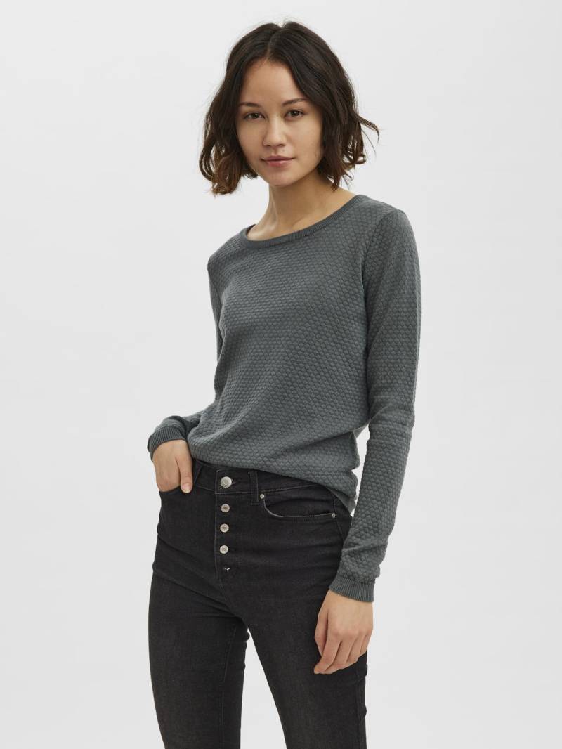 Vero Moda Rundhalspullover »VMCARE STRUCTURE LS O-NECK BLOU NOOS« von Vero Moda