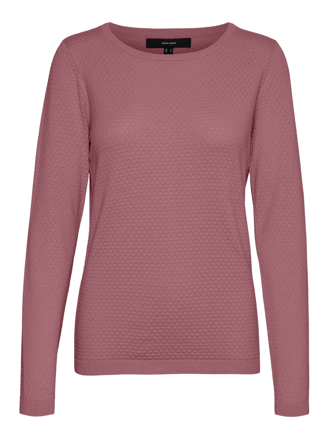 Vero Moda Rundhalspullover »VMCARE STRUCTURE LS O-NECK BLOU NOOS« von Vero Moda