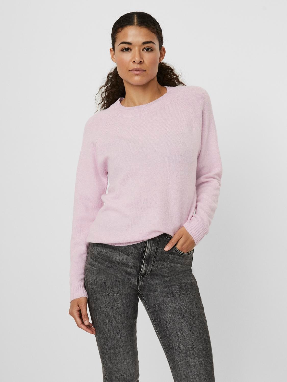 Vero Moda Rundhalspullover »VMDOFFY LS O-NECK BLOUSE GA NOOS« von Vero Moda