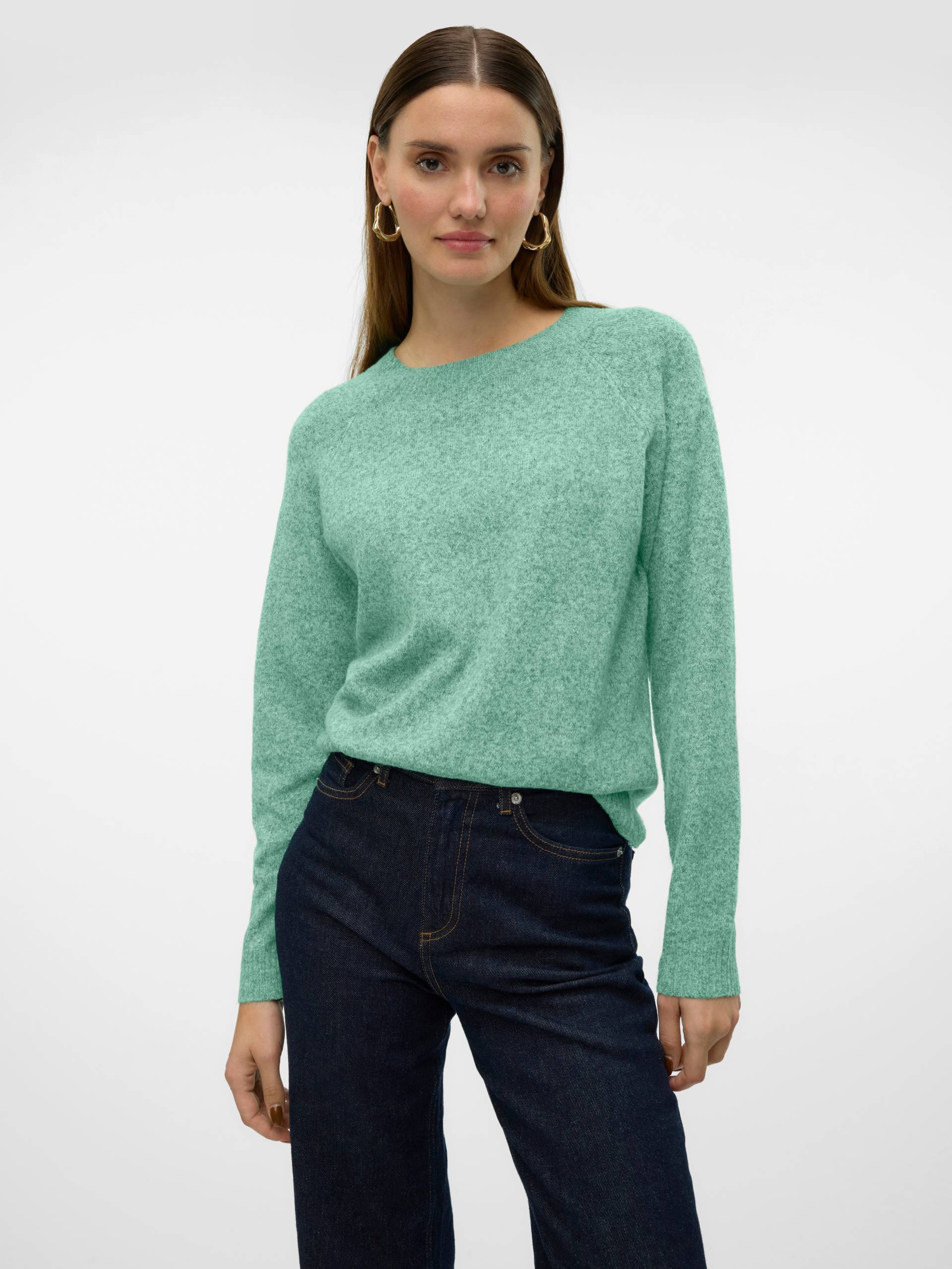 Vero Moda Rundhalspullover »VMDOFFY LS O-NECK BLOUSE GA NOOS« von Vero Moda