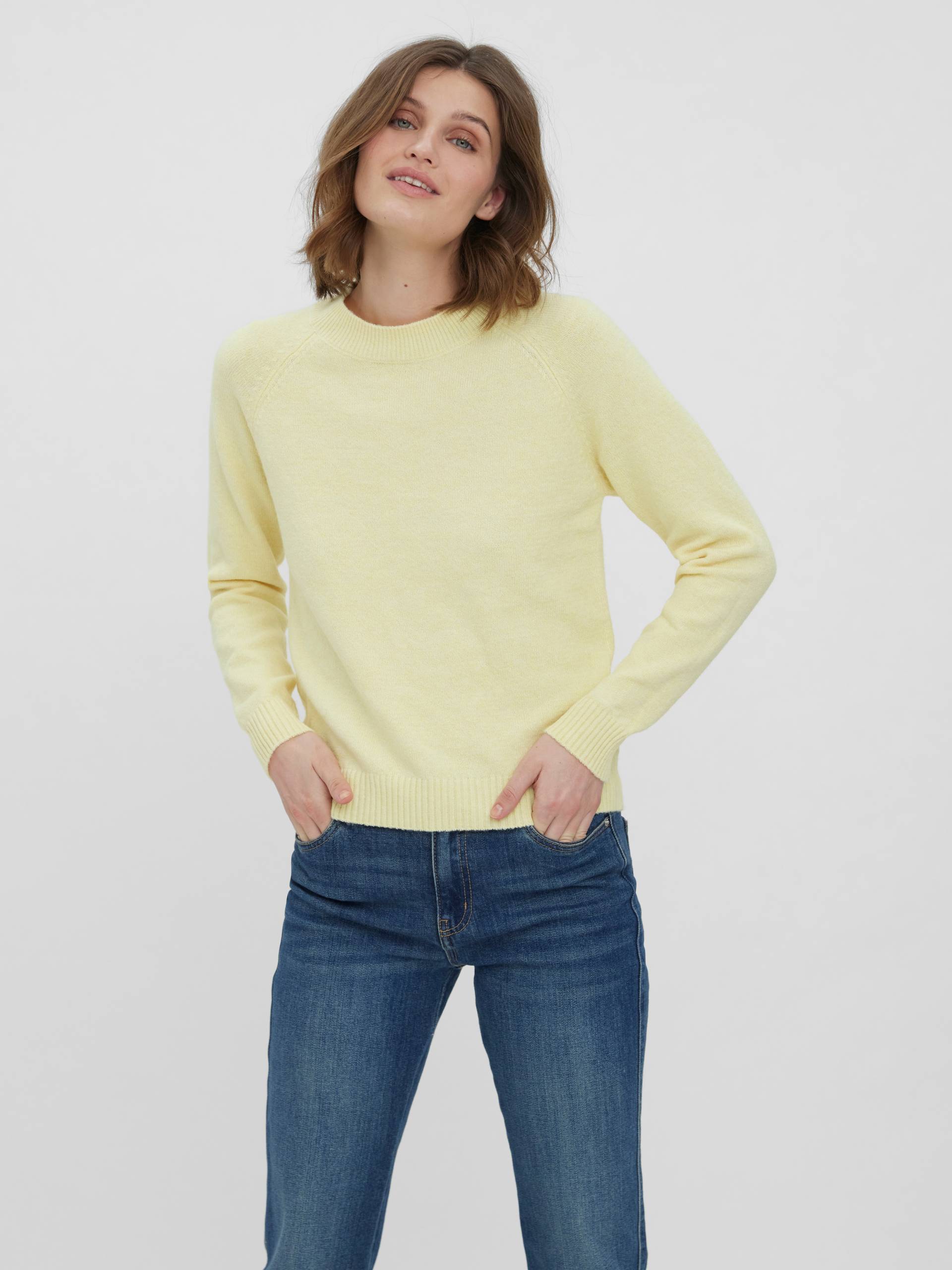 Vero Moda Rundhalspullover »VMDOFFY LS O-NECK BLOUSE GA NOOS« von Vero Moda