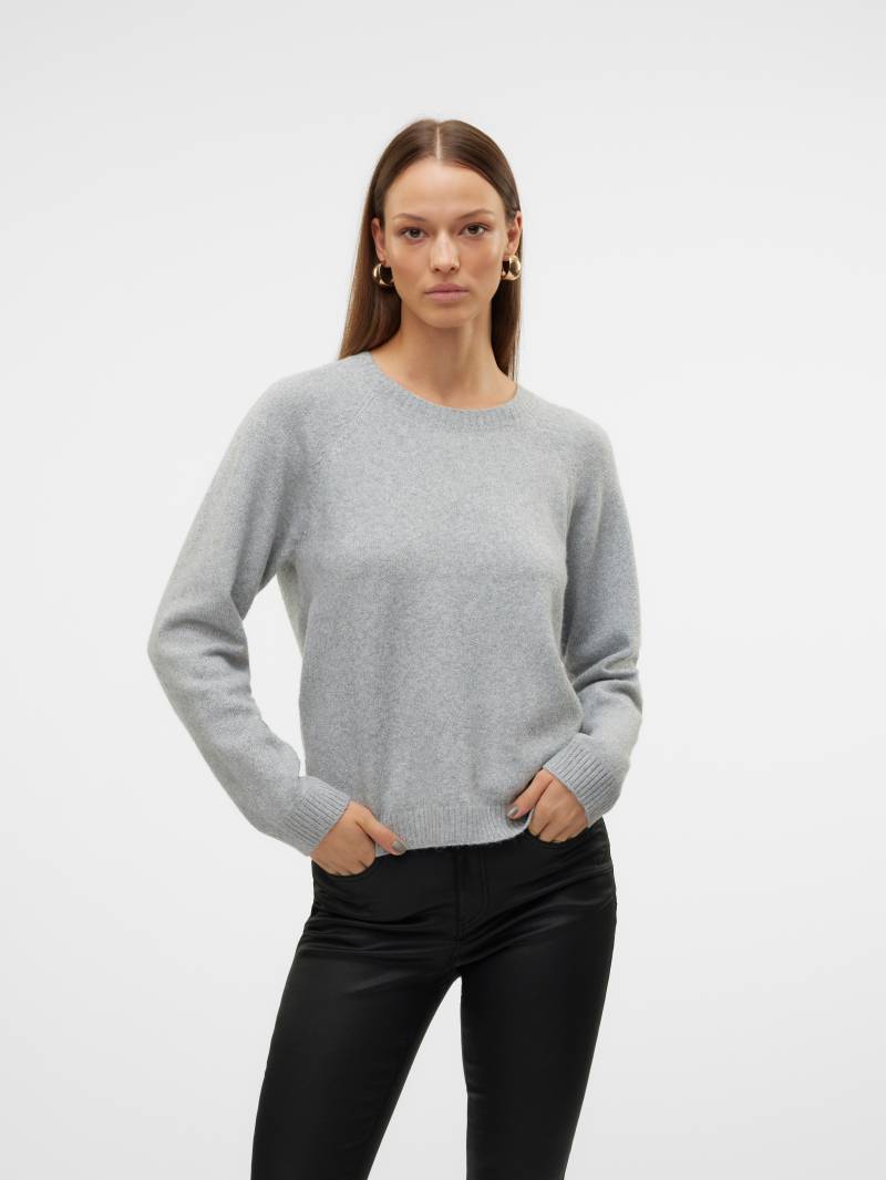 Vero Moda Rundhalspullover »VMDOFFYSHINE LS O-NECK BLOUSE REP NOOS« von Vero Moda