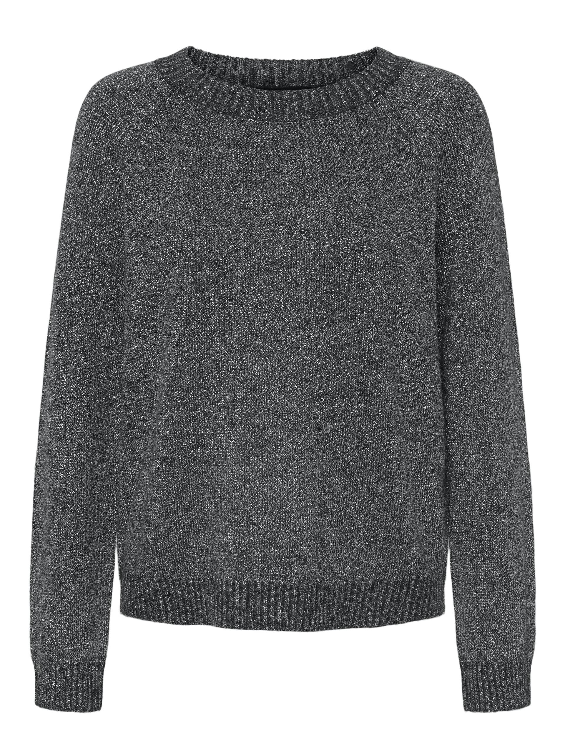 Vero Moda Rundhalspullover »VMDOFFYSHINE LS O-NECK BLOUSE REP NOOS« von Vero Moda