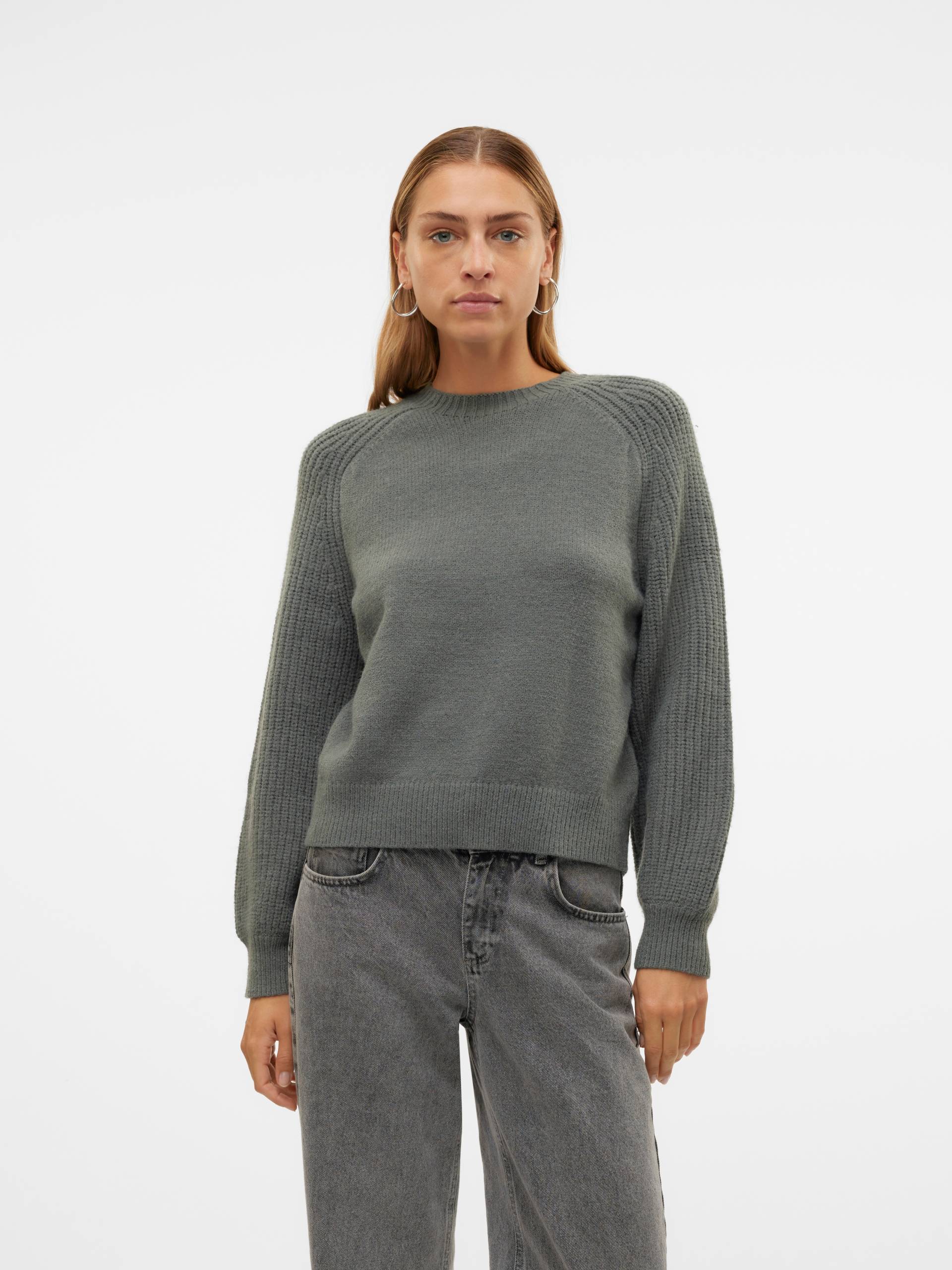 Vero Moda Rundhalspullover »VMENYA LS O-NECK PULLOVER BOO« von Vero Moda