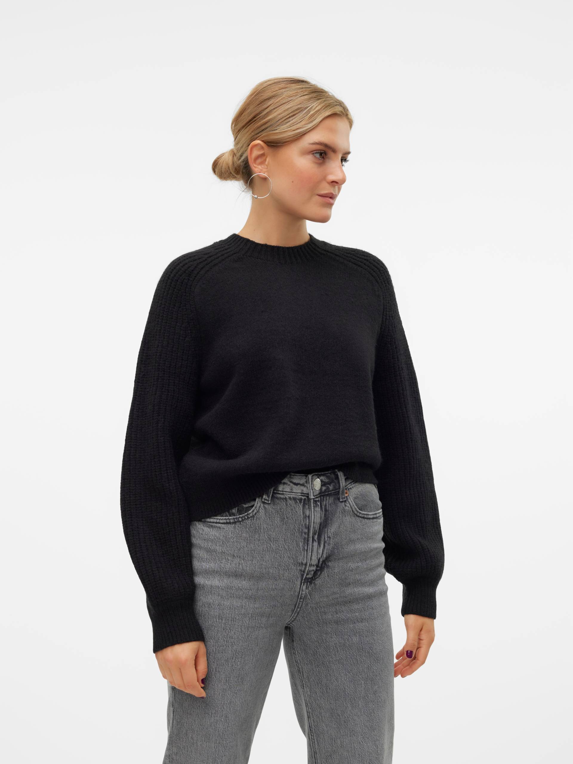 Vero Moda Rundhalspullover »VMENYA LS O-NECK PULLOVER BOO« von Vero Moda