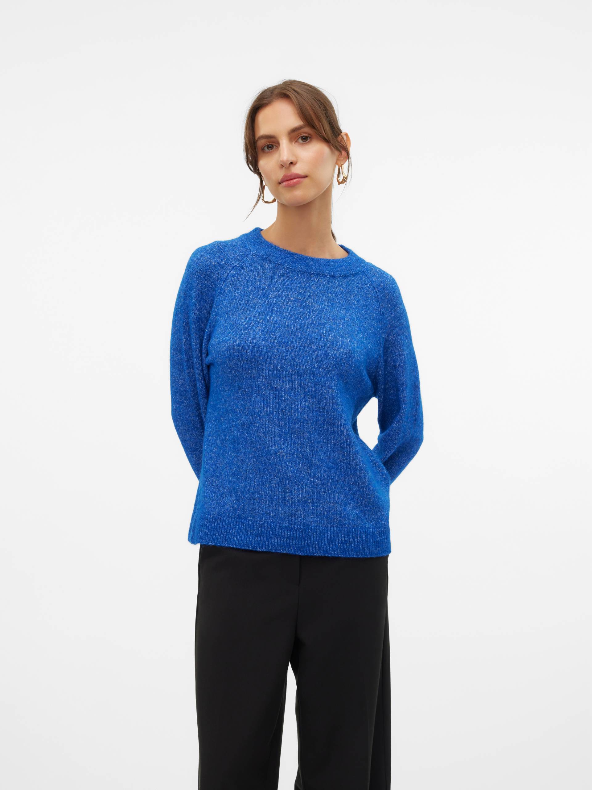 Vero Moda Rundhalspullover »VMFILUCA LS O-NECK PULLOVER GA NOOS« von Vero Moda