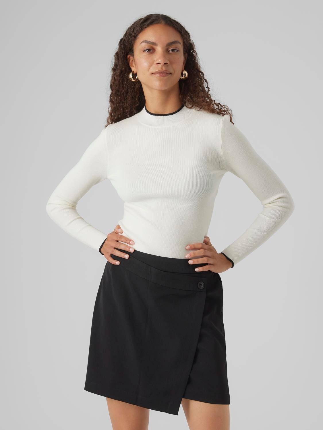 Vero Moda Rundhalspullover »VMFLOUNCY LS HIGHNECK PULLOVER GA« Vero Moda Rundhalspullover »VMFLOUNCY LS HIGHNECK PULLOVER GA« von Vero Moda