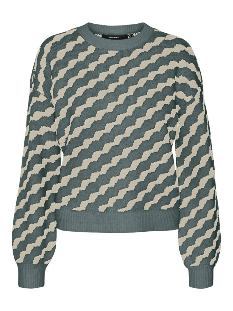 Vero Moda Rundhalspullover »VMLARA LS O-NECK PULLOVER GA BOO REP« von Vero Moda