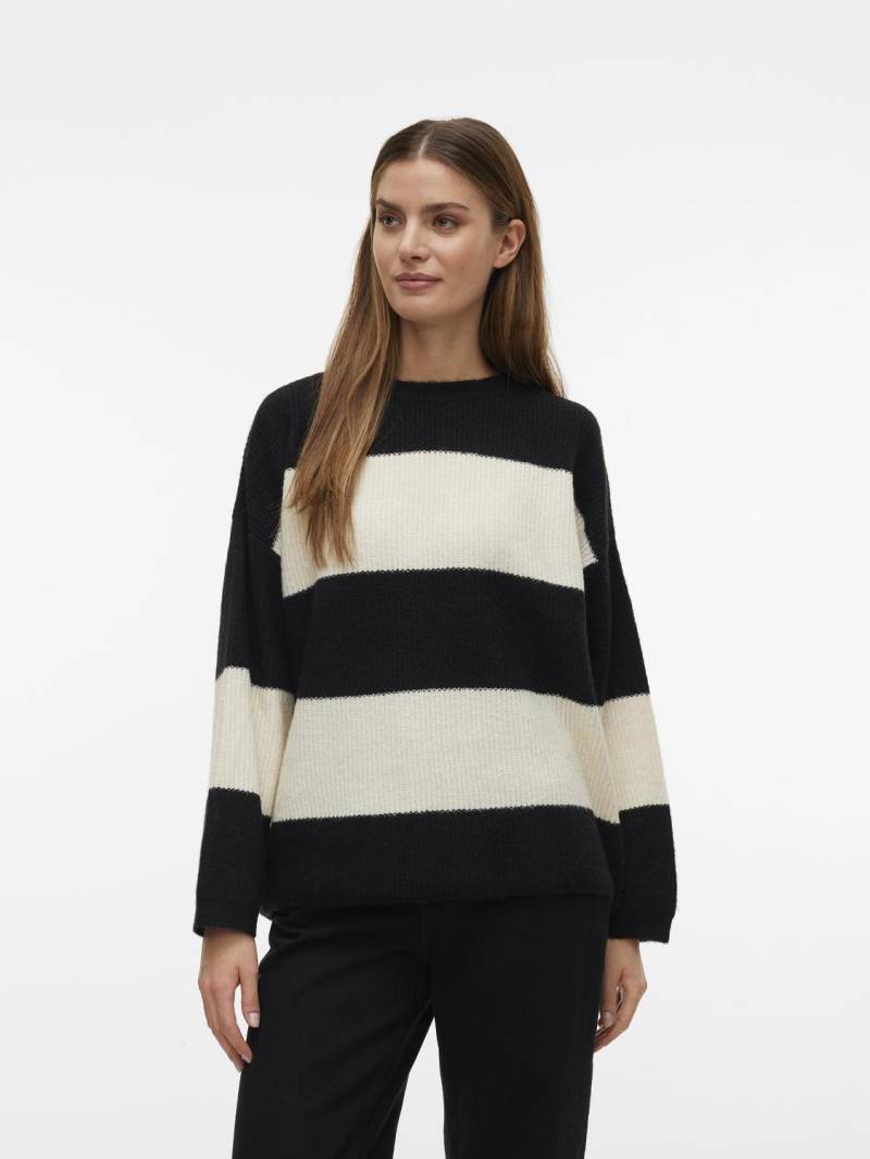 Vero Moda Rundhalspullover »VMNATAHLIE LS O-NECK PULLOVER GA NOOS« von Vero Moda