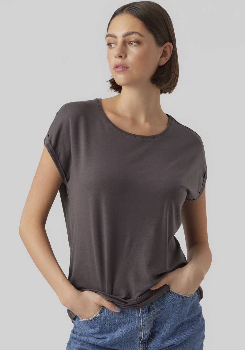 Vero Moda Rundhalsshirt »VMAVA PLAIN SS TOP GAJRS NOOS« von Vero Moda