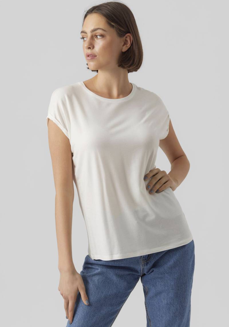 Vero Moda Rundhalsshirt »VMAVA PLAIN SS TOP GAJRS NOOS« von Vero Moda