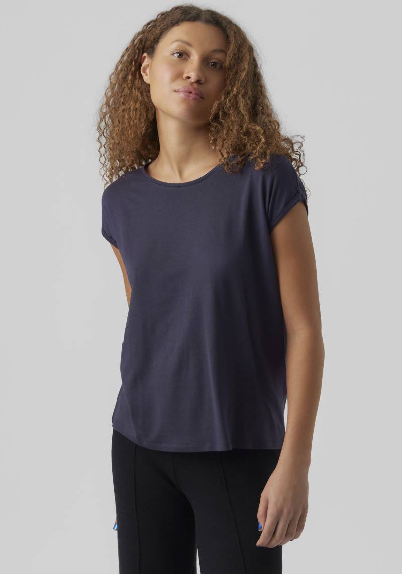 Vero Moda Rundhalsshirt »VMAVA PLAIN SS TOP GAJRS NOOS« von Vero Moda