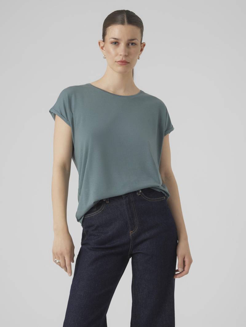 Vero Moda Rundhalsshirt »VMAVA PLAIN SS TOP GAJRS NOOS« von Vero Moda