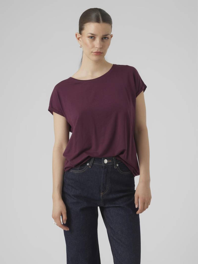 Vero Moda Rundhalsshirt »VMAVA PLAIN SS TOP GAJRS NOOS« von Vero Moda