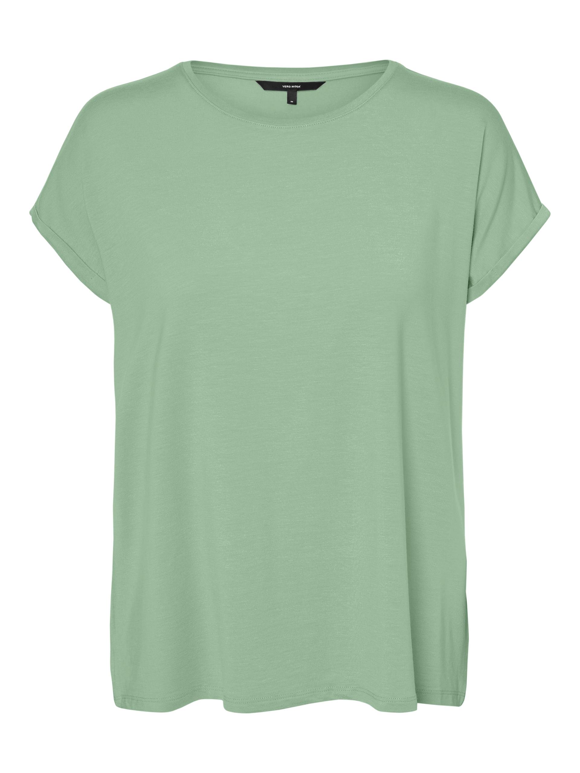 Vero Moda Rundhalsshirt »VMAVA PLAIN SS TOP GAJRS NOOS« von Vero Moda