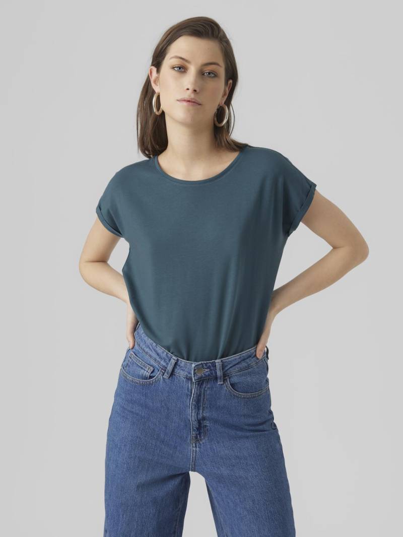 Vero Moda Rundhalsshirt »VMAVA PLAIN SS TOP GAJRS NOOS« von Vero Moda