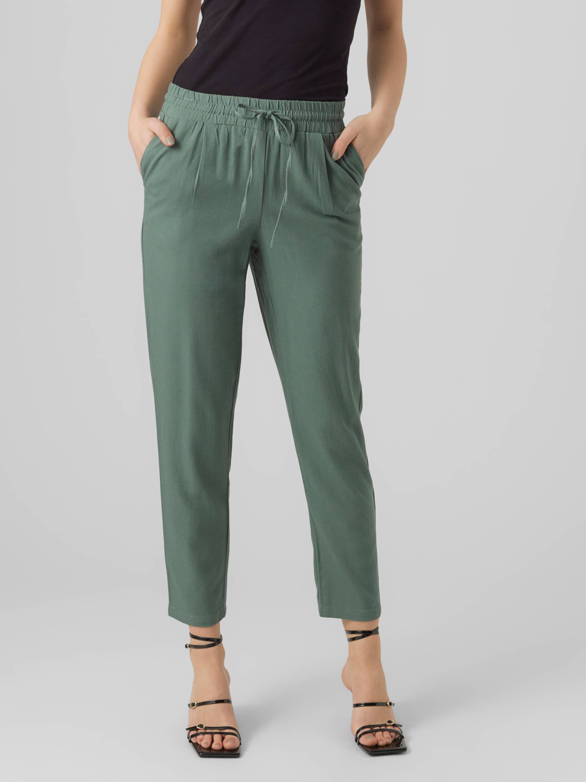 Vero Moda Schlupfhose »VMJESMILO ANKLE PANTS GA NOOS«, mit Leinen von Vero Moda