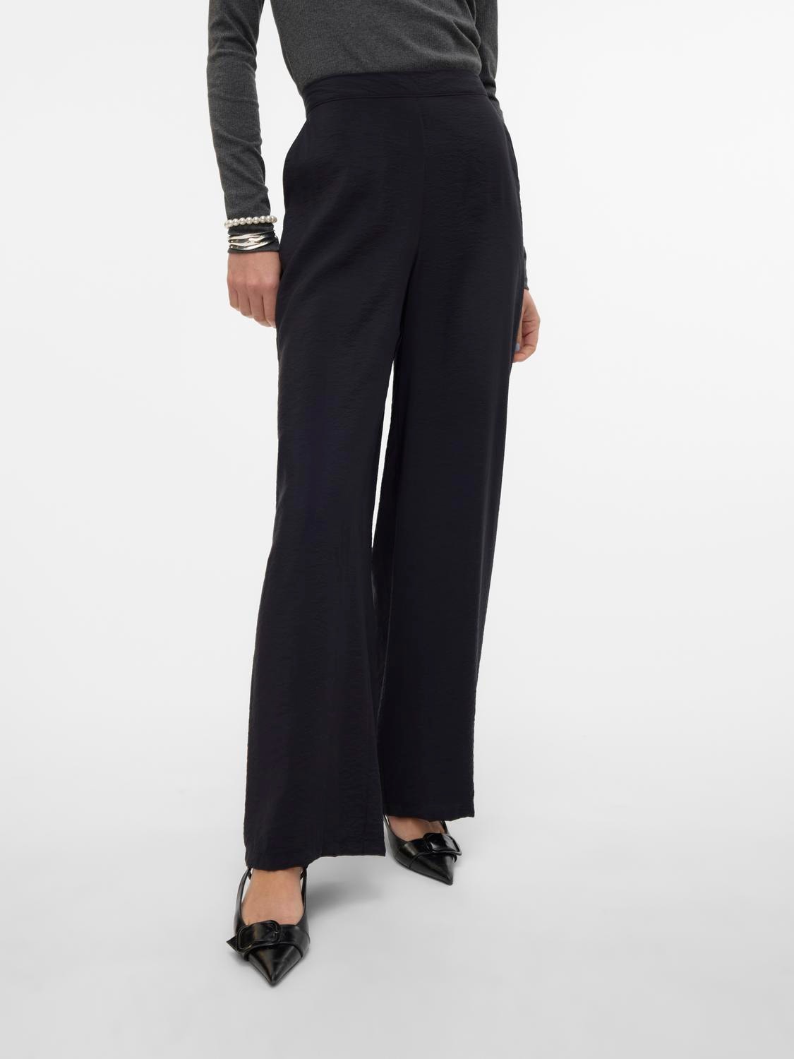 Vero Moda Schlupfhose »VMJOSIE HW WIDE PANT WVN GA NOOS« Vero Moda Schlupfhose »VMJOSIE HW WIDE PANT WVN GA NOOS« von Vero Moda