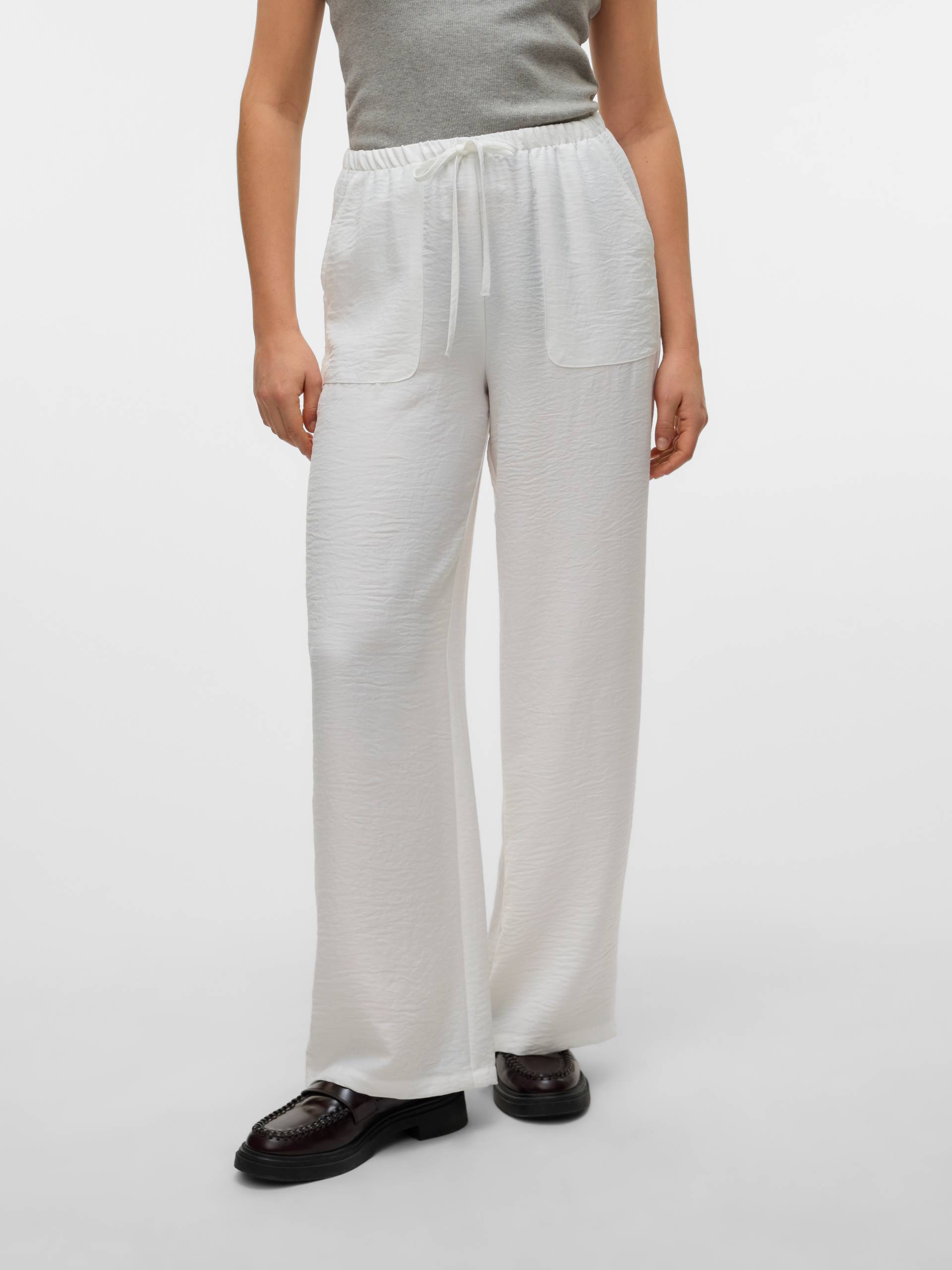 Vero Moda Schlupfhose »VMMELANEY HW LOOSE PANT WVN GA NOOS« von Vero Moda