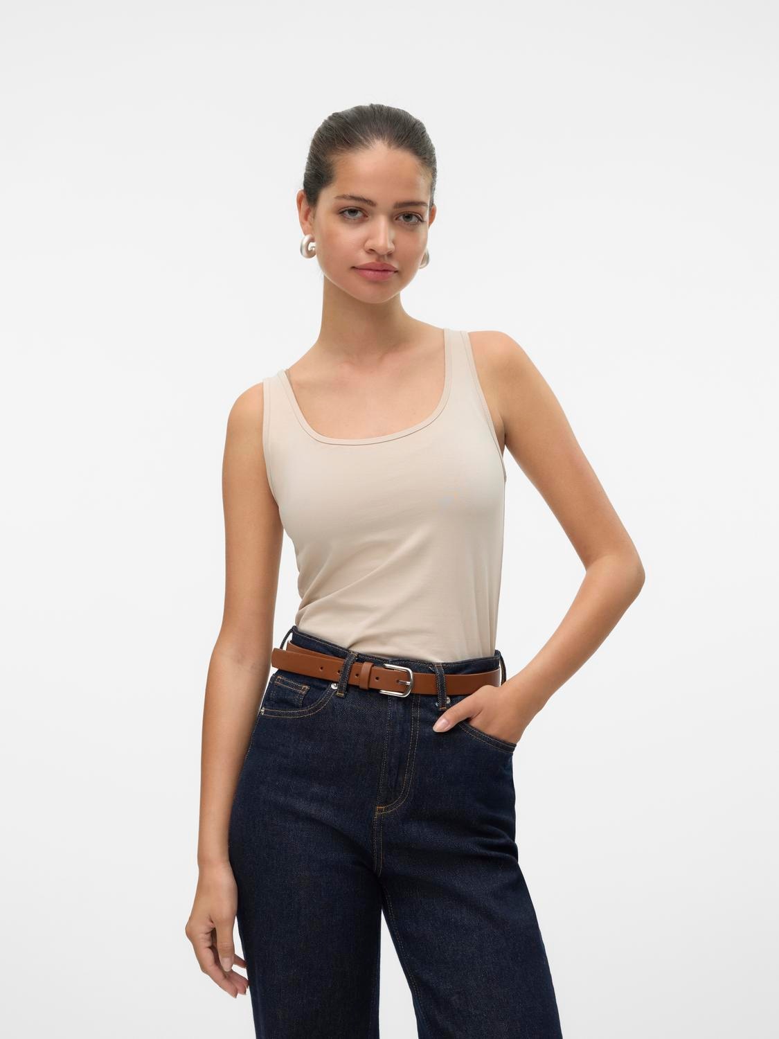 Vero Moda Shirttop »VMLULU LONG TANK TOP JRS GA NOOS« von Vero Moda