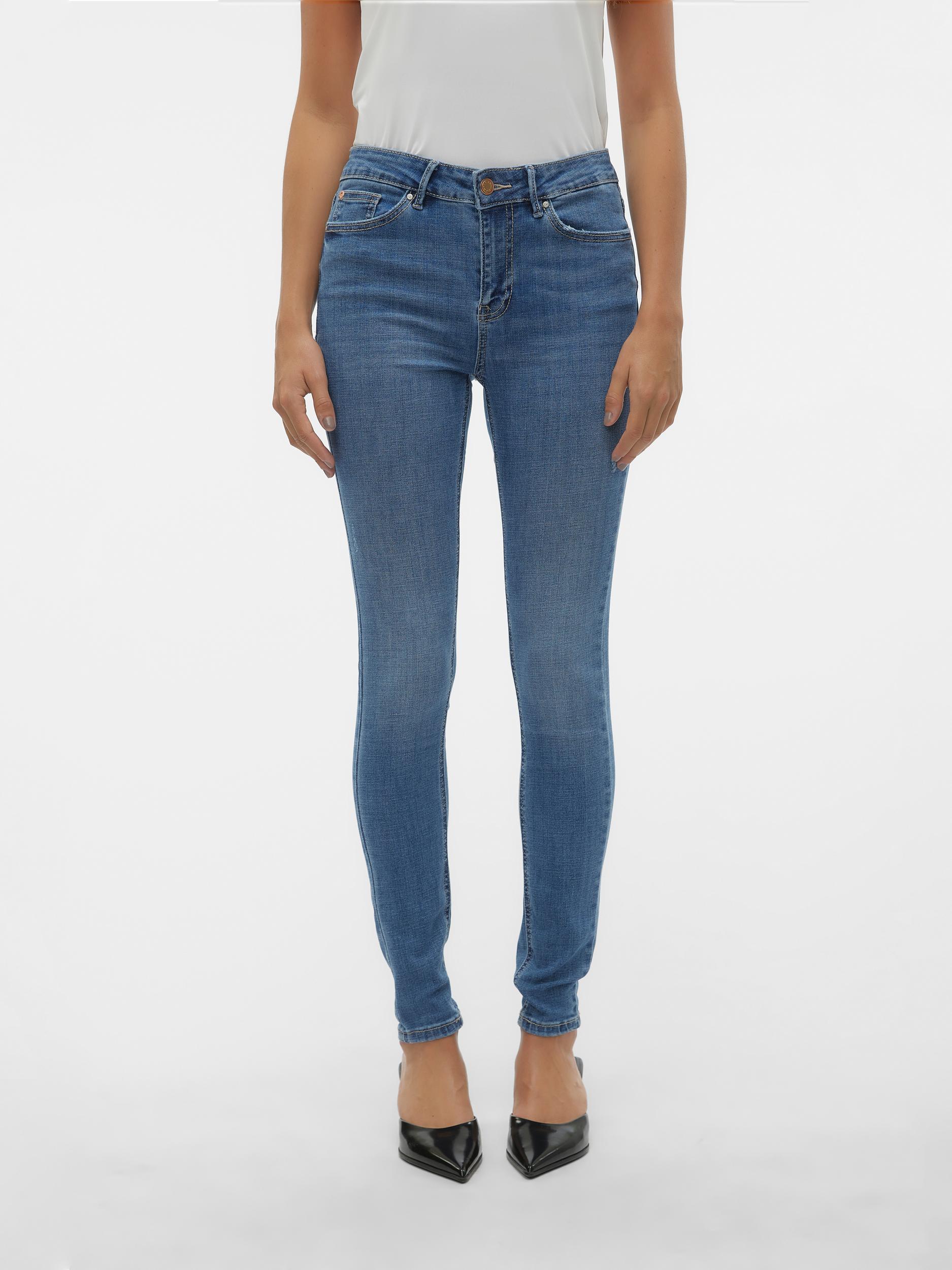 Vero Moda Skinny-fit-Jeans »VMFLASH MR SKINNY JEANS LI347 NOOS« von Vero Moda