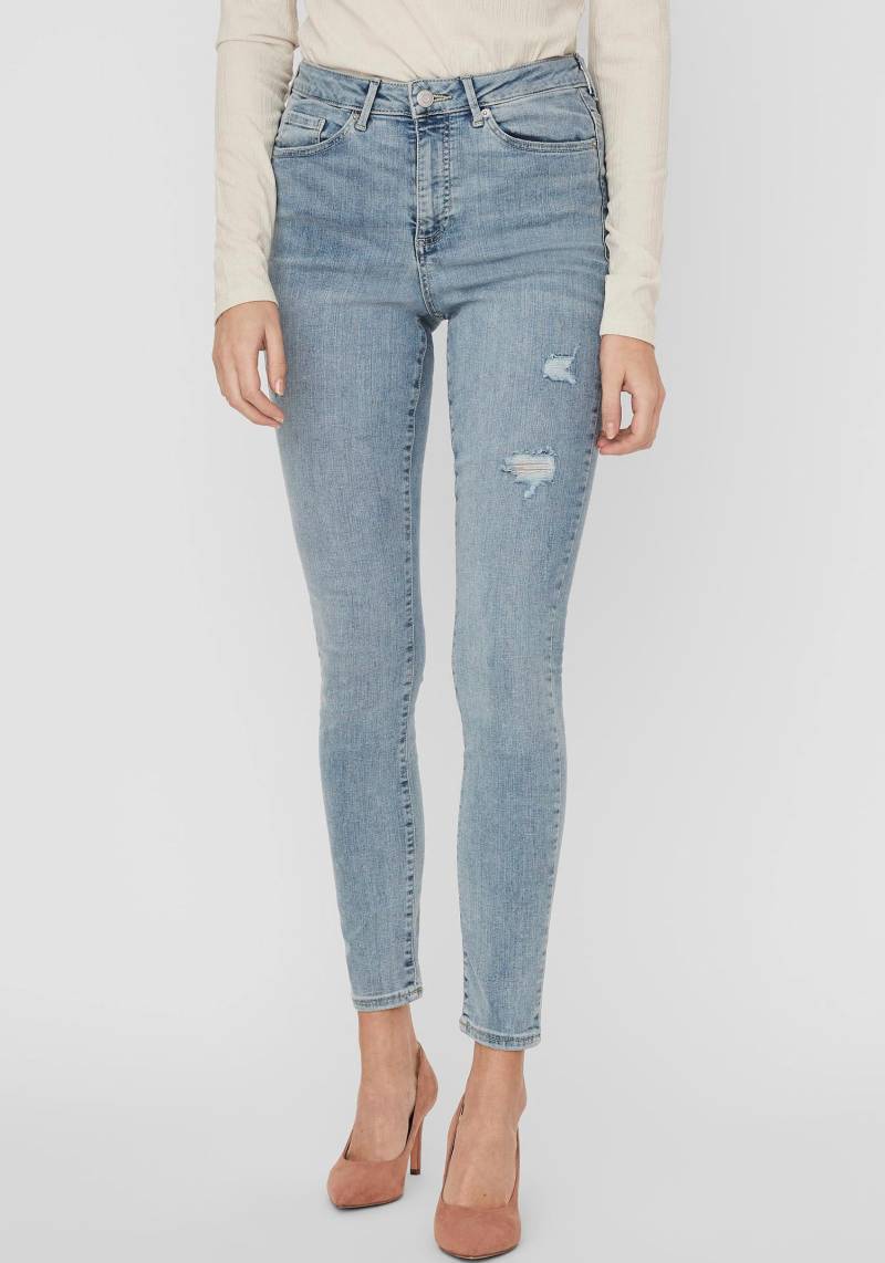 Vero Moda Skinny-fit-Jeans »VMSOPHIA HR SKINNY DESTR J AM314 NOOS«, mit Destroyed Effekt von Vero Moda