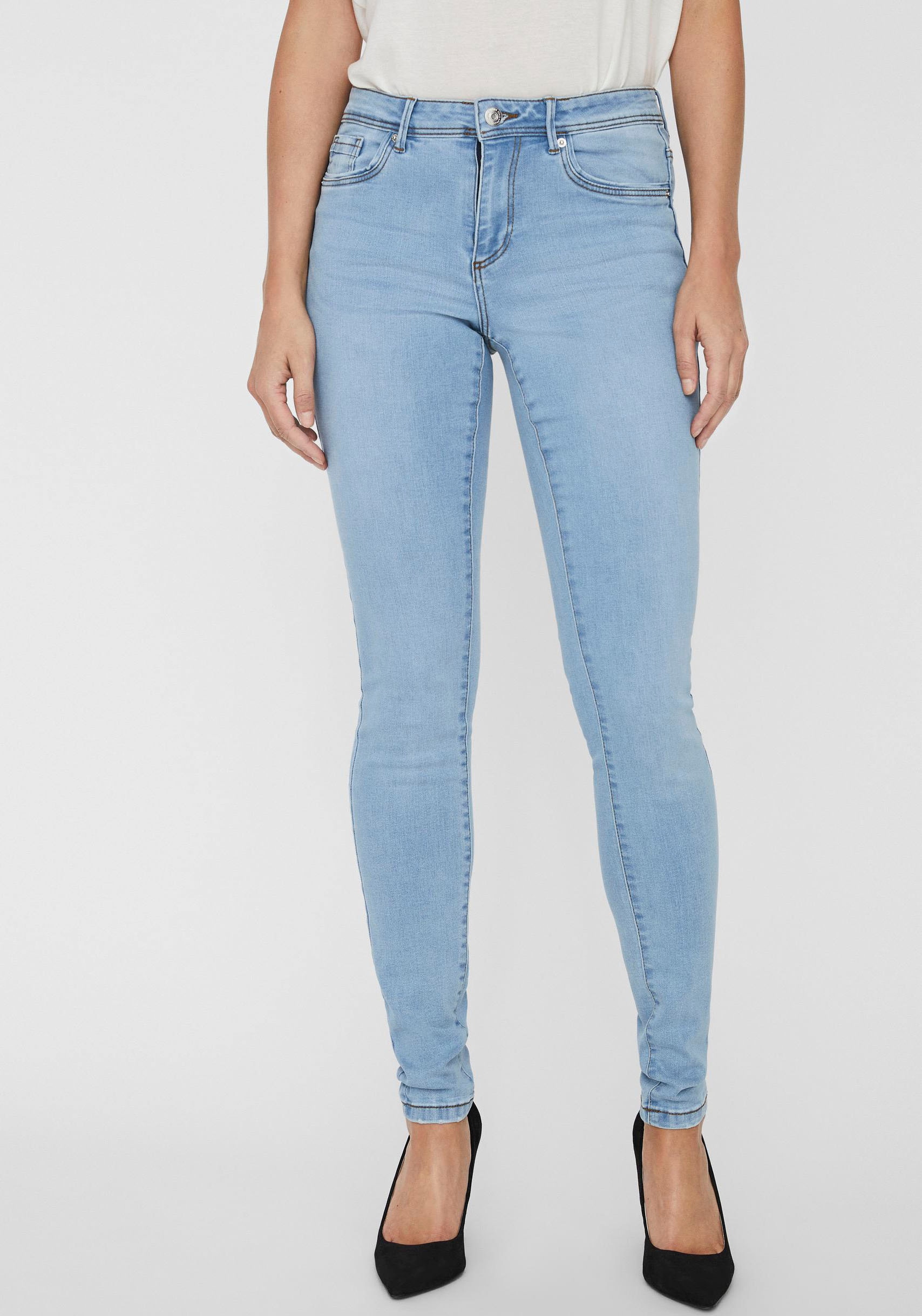 Vero Moda Skinny-fit-Jeans »VMTANYA MR S PIPING JEANS VI352 GA NOOS« von Vero Moda