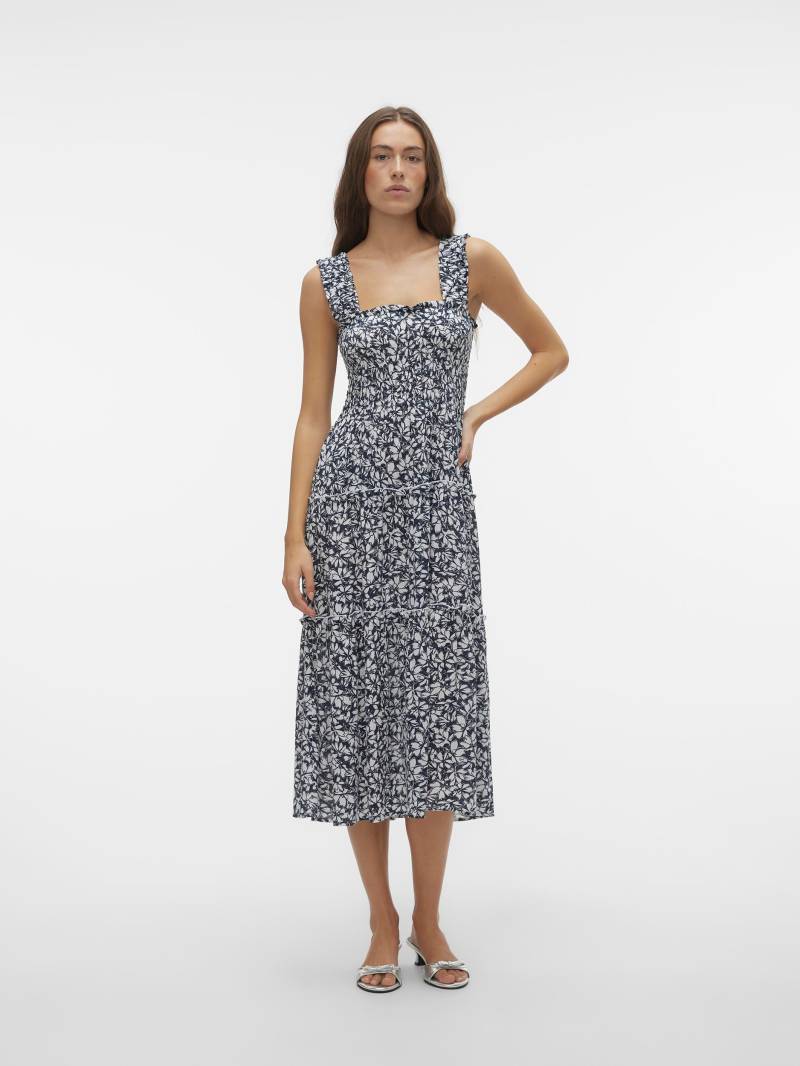 Vero Moda Sommerkleid »VMMENNY SL SMOCK CALF DRESS WVN GA« von Vero Moda