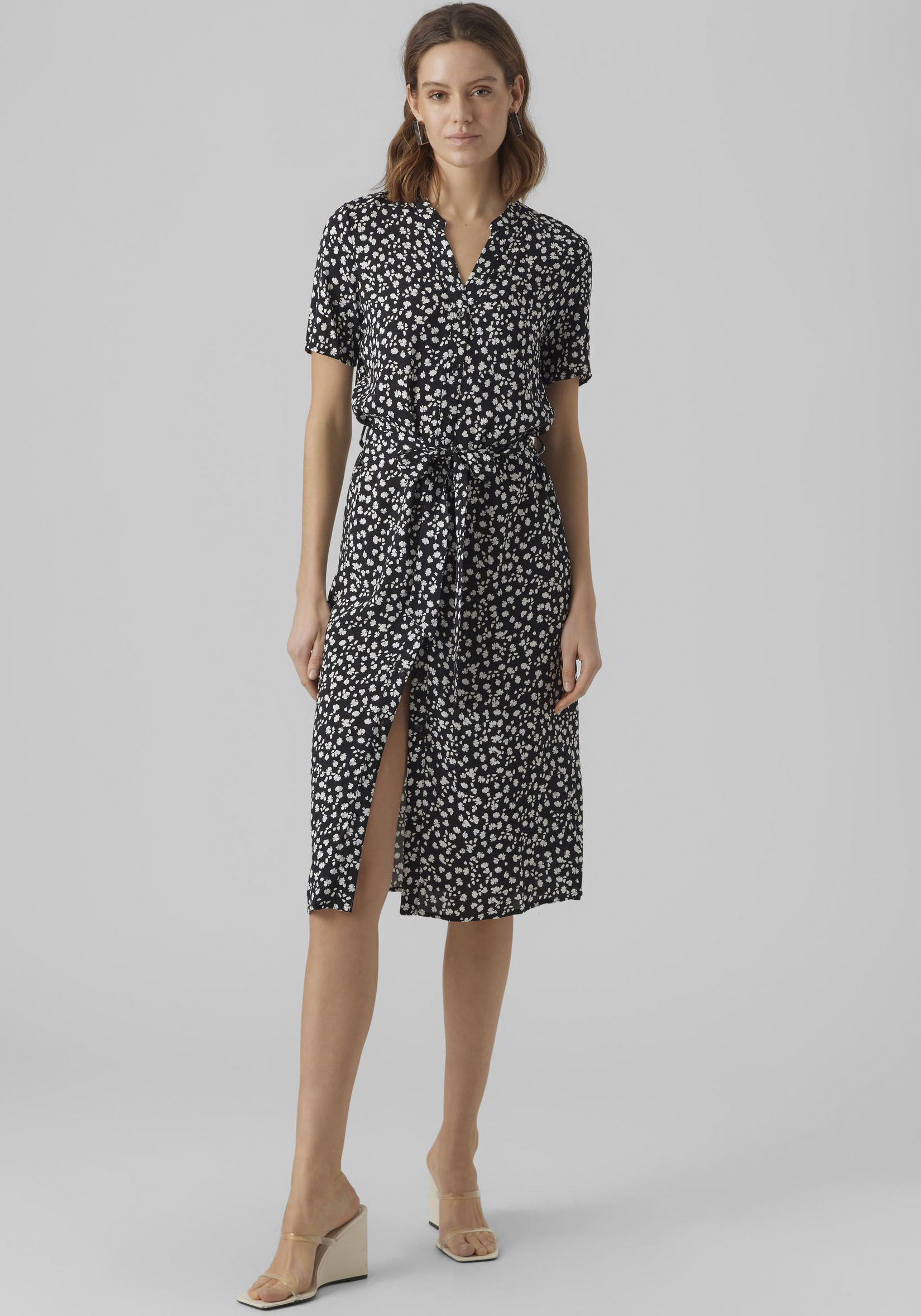 Vero Moda Sommerkleid »VMVICA S/S SHIRT DRESS GA WVN NOOS« von Vero Moda